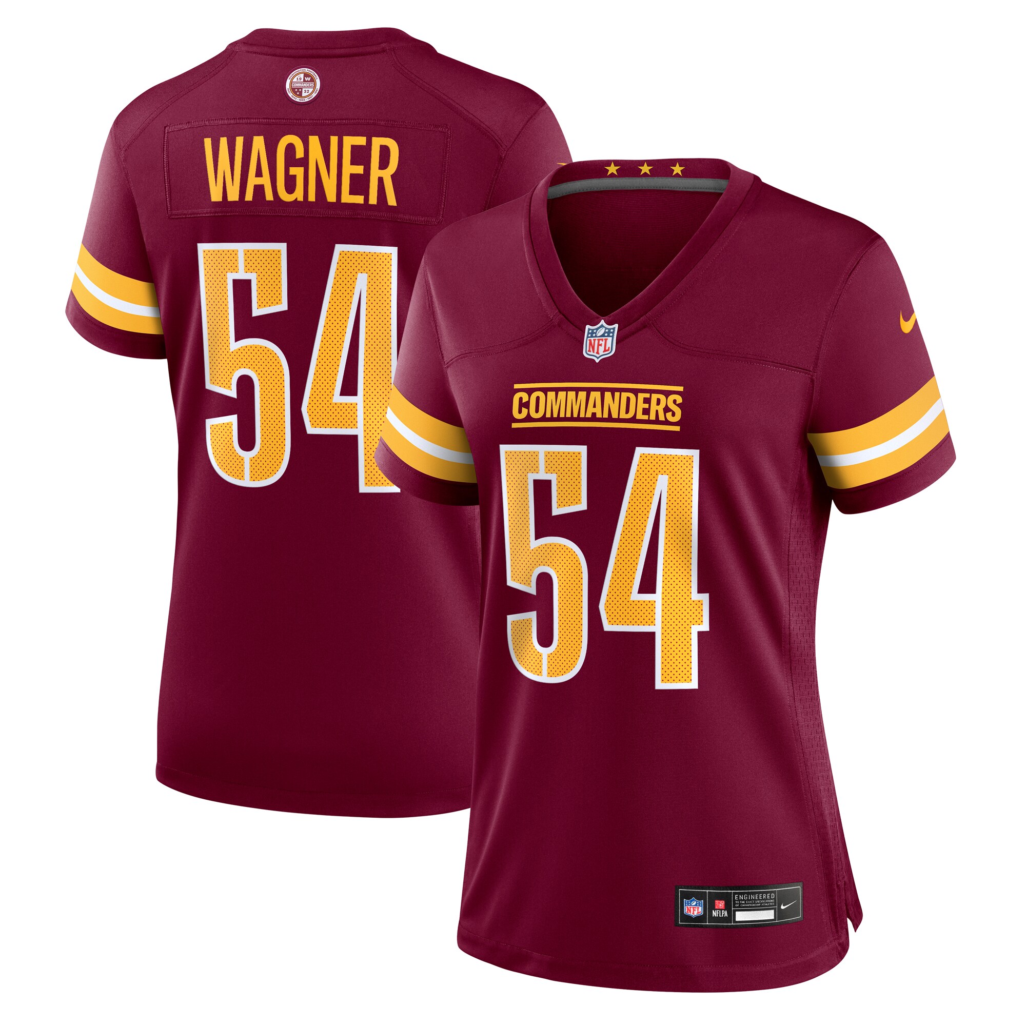Bobby Wagner Washington Commanders Women's Team Game Jersey - Burgundy