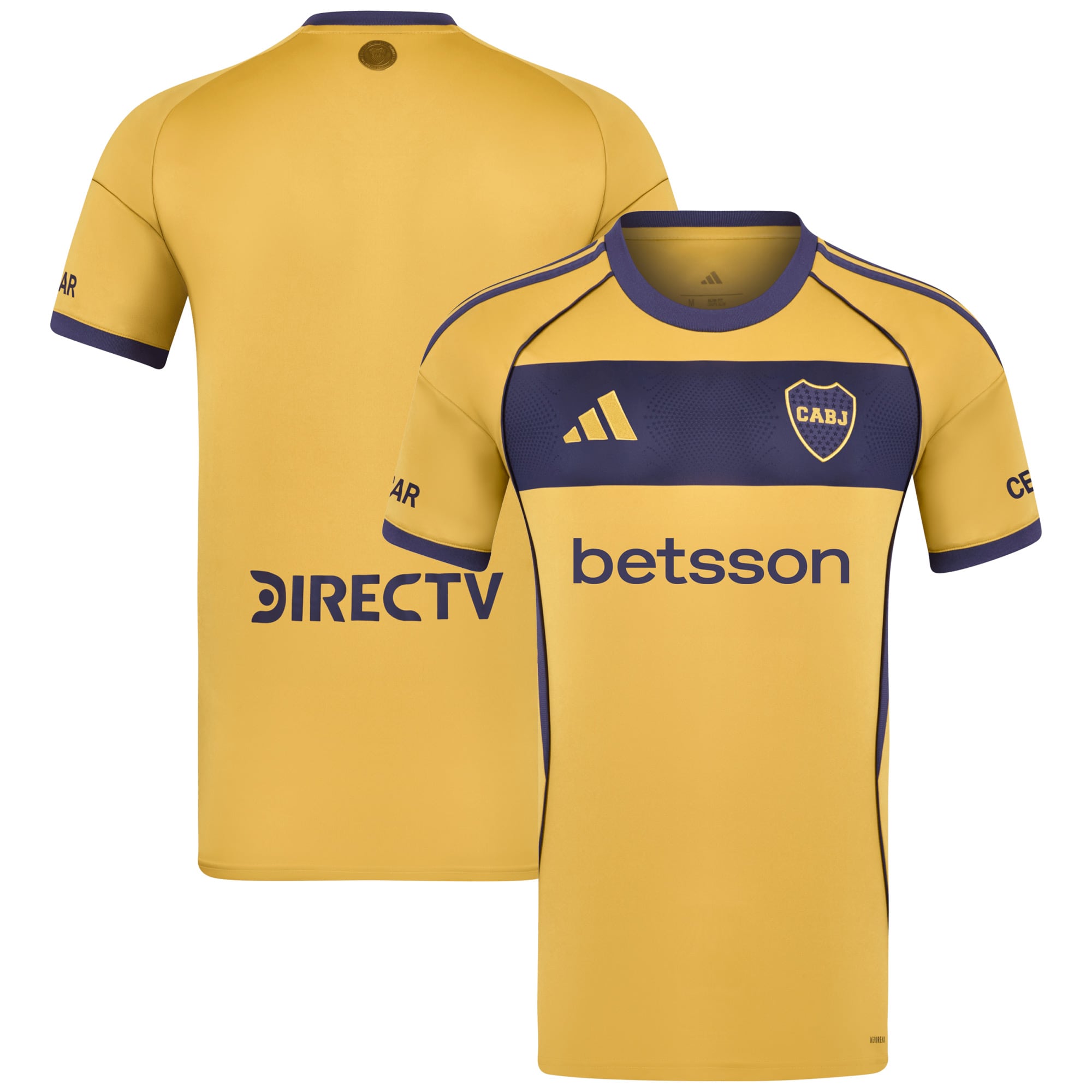 Boca Juniors 2025/26 Away Jersey - Yellow