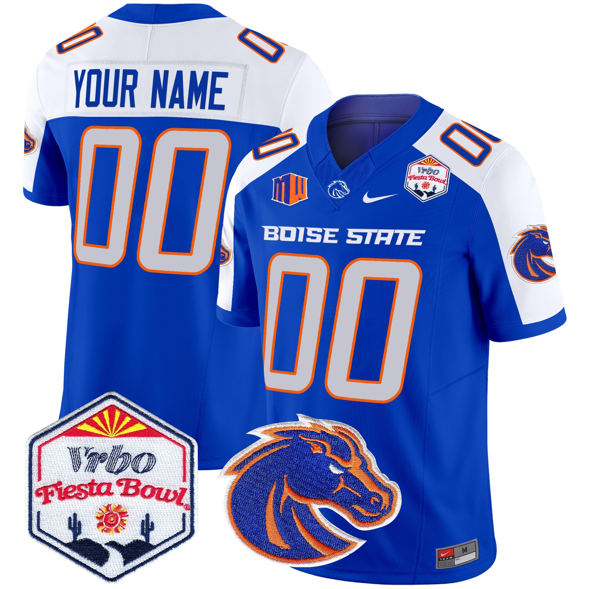 Boise State Fiesta Bowl Jersey - Nike - Royal Blue