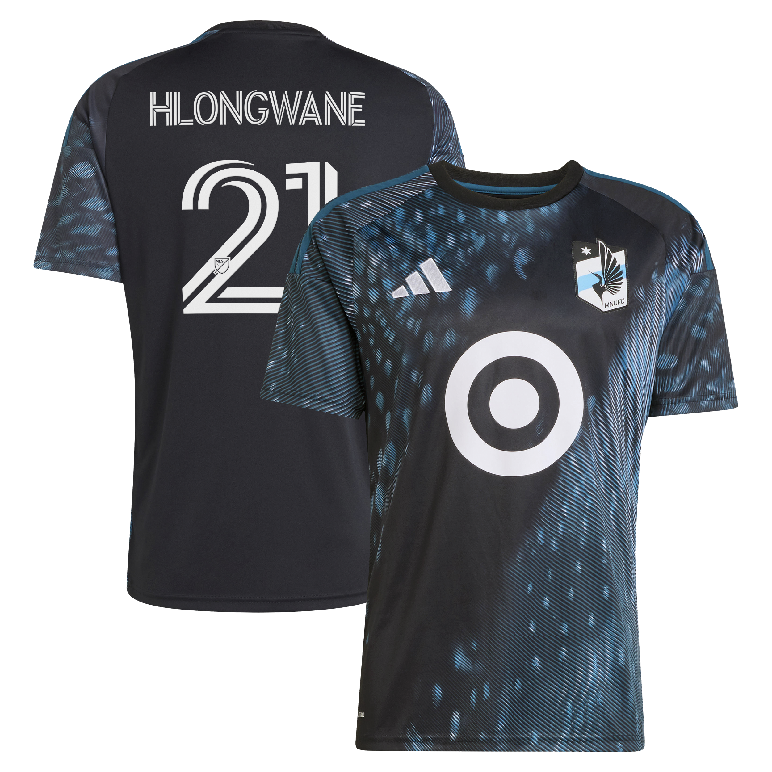 Bongokuhle Hlongwane Minnesota United FC 2026 The Decade Kit Jersey - Black