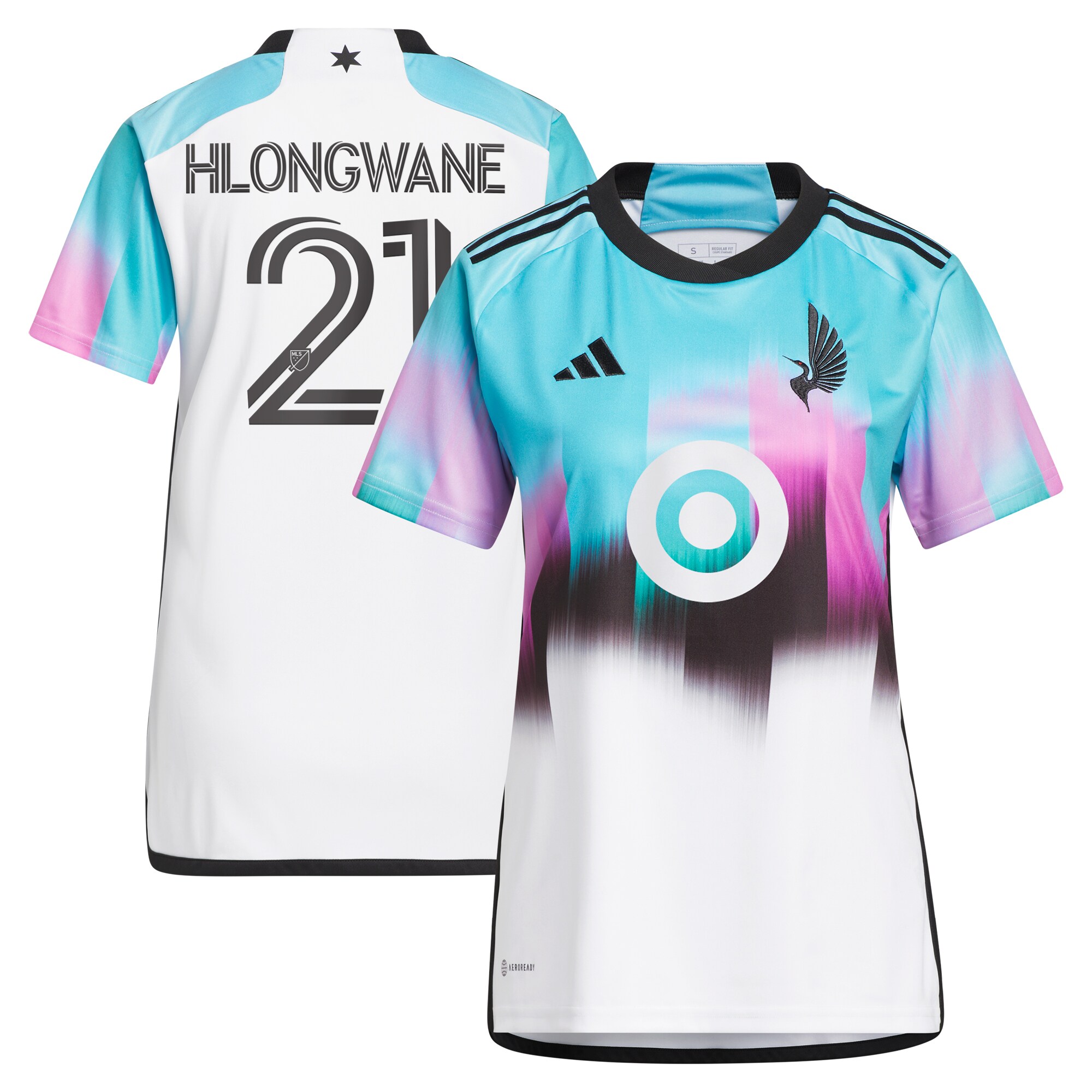 Bongokuhle Hlongwane Minnesota United FC Women's 2023 The Northern Lights Kit Jersey - White
