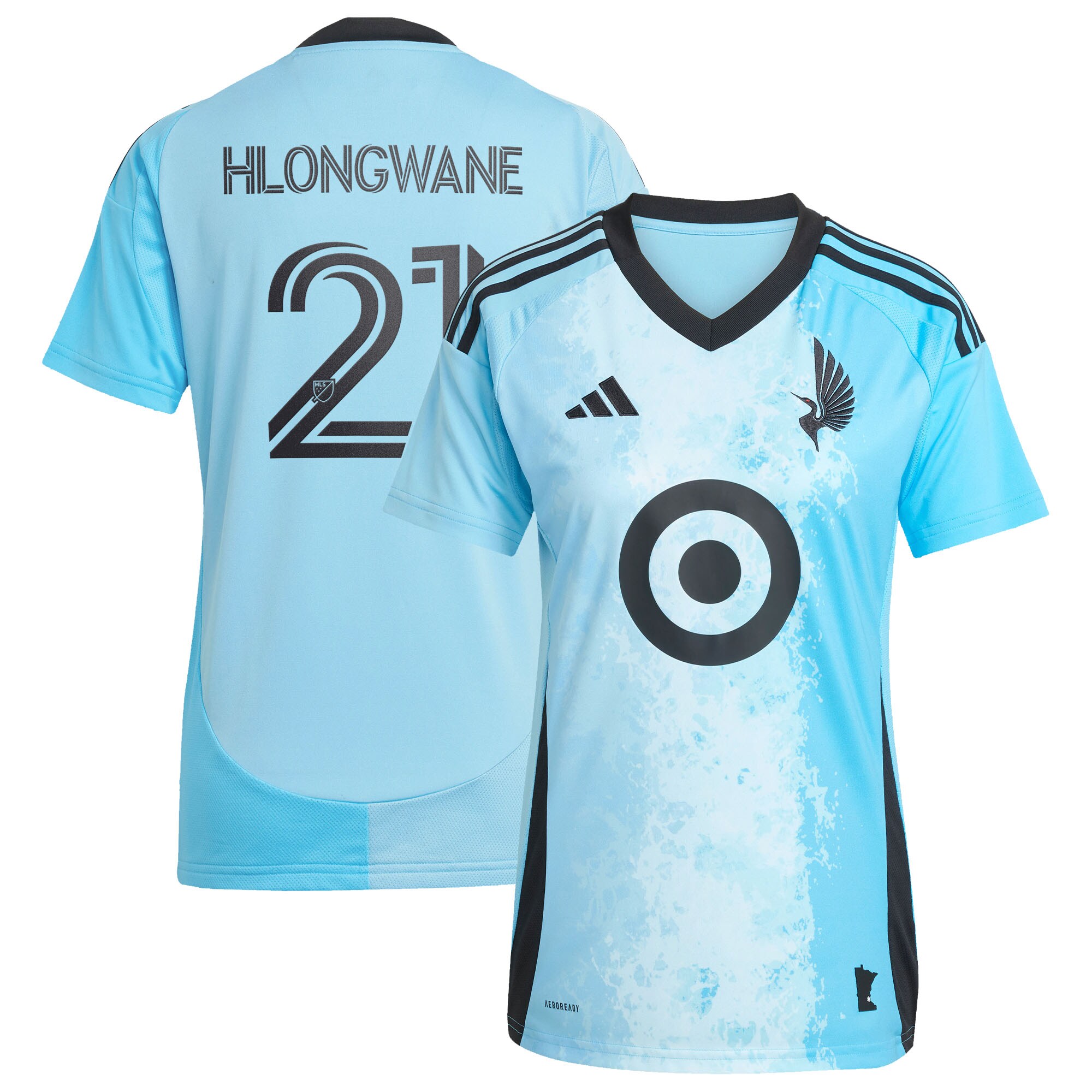 Bongokuhle Hlongwane Minnesota United FC Women's 2025 CONVERGENCE Jersey - Blue