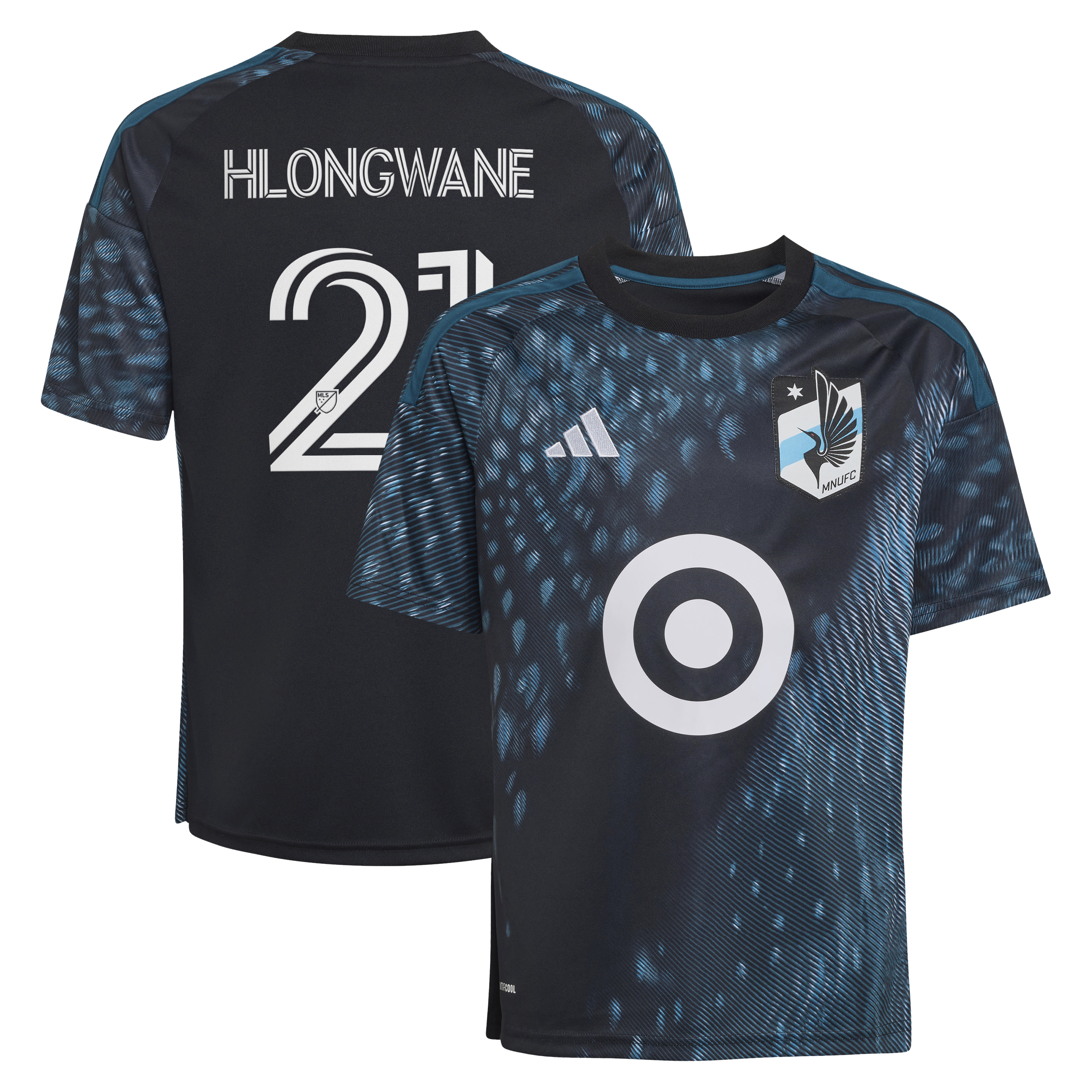 Bongokuhle Hlongwane Minnesota United FC Youth 2026 The Decade Kit Jersey - Black
