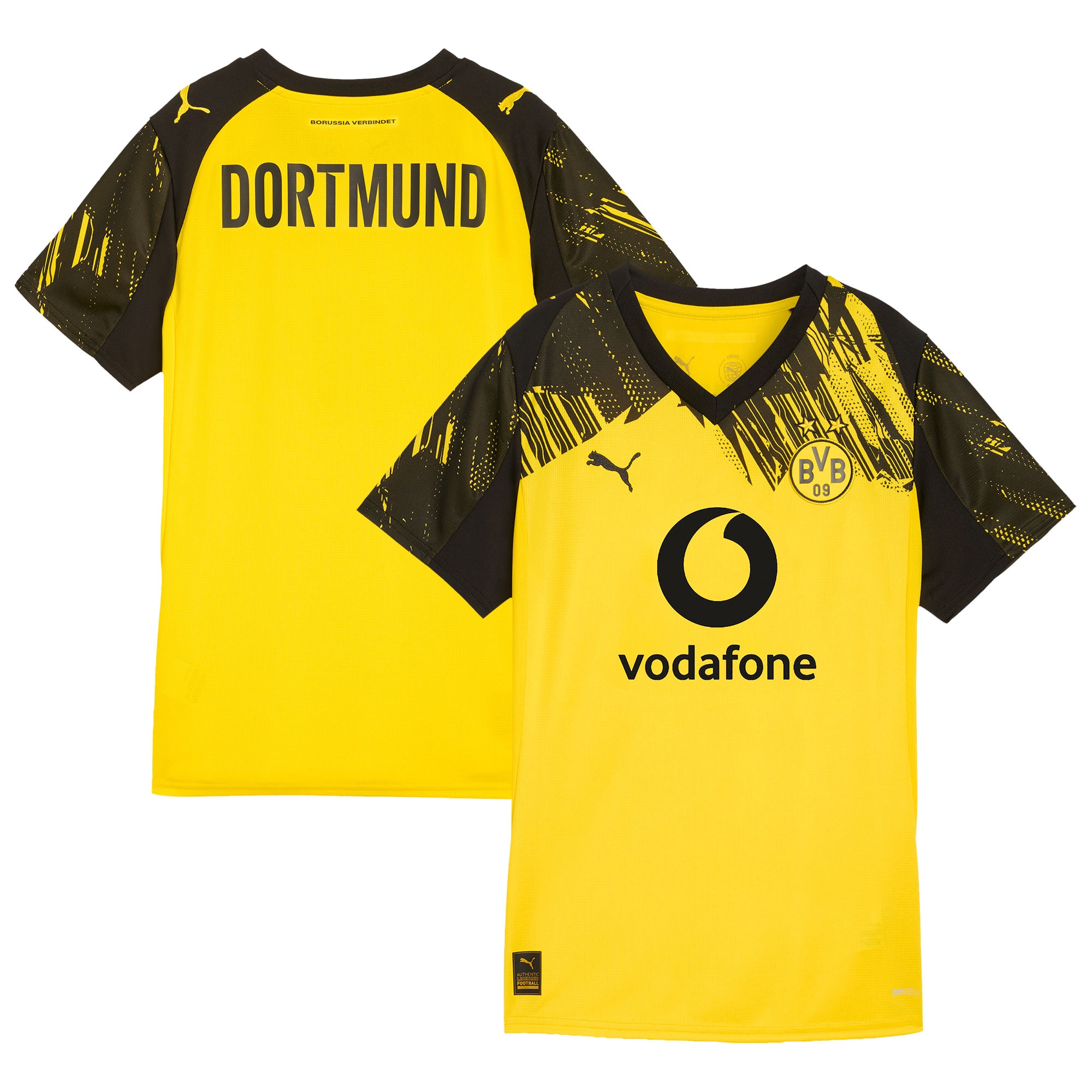 Borussia Dortmund Puma Women's 2025/26 Jersey - Yellow