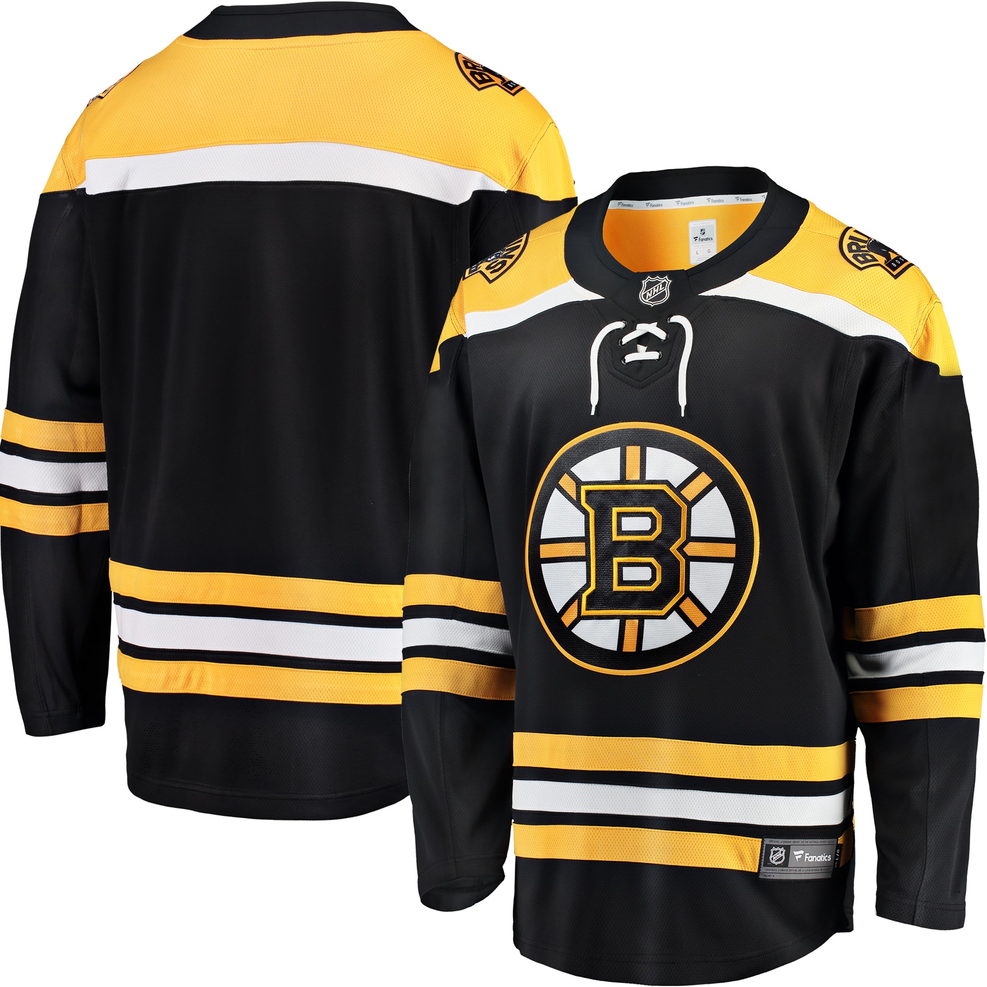 Boston Bruins Fanatics Breakaway Home Jersey