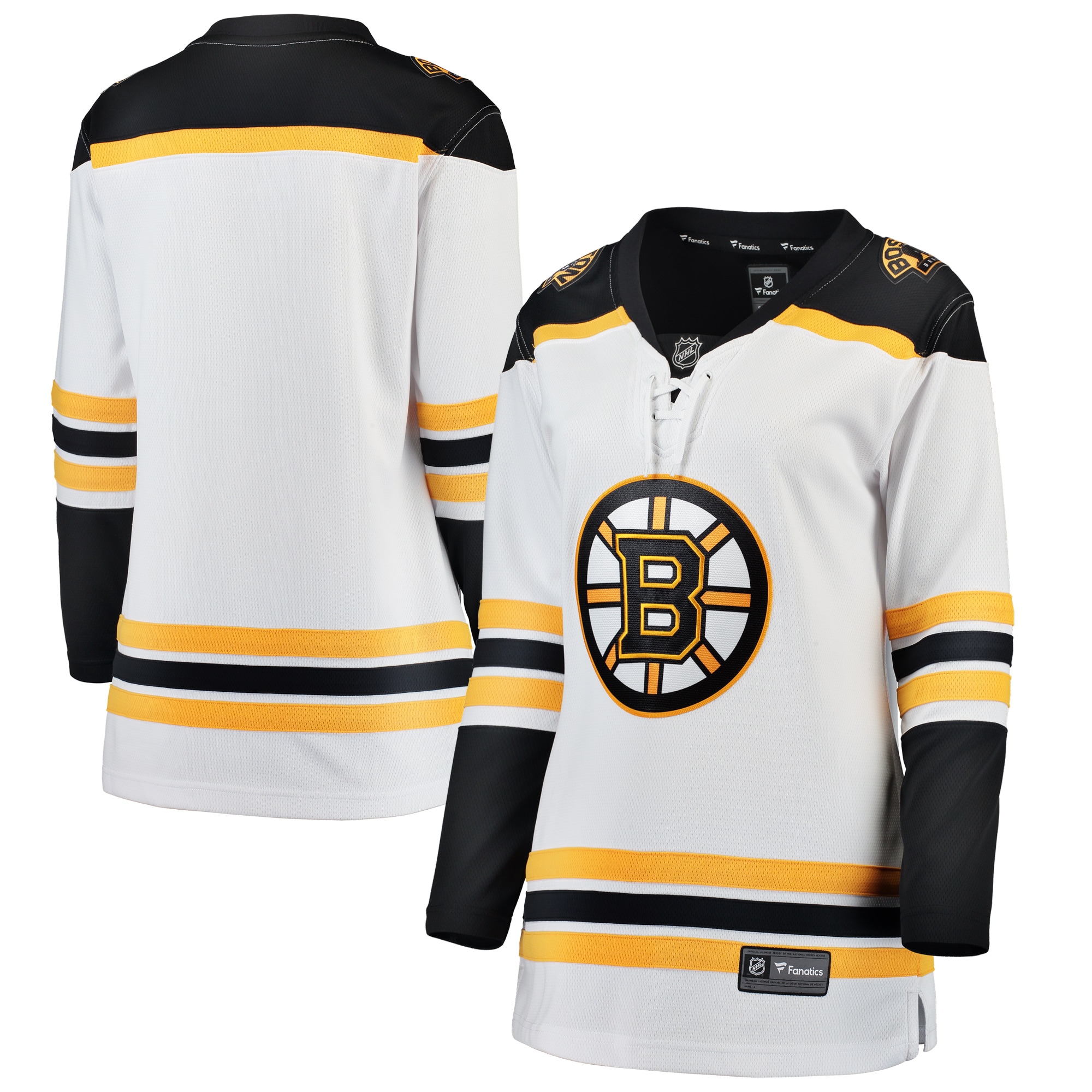 Boston Bruins Fanatics Women's Away Breakaway Jersey