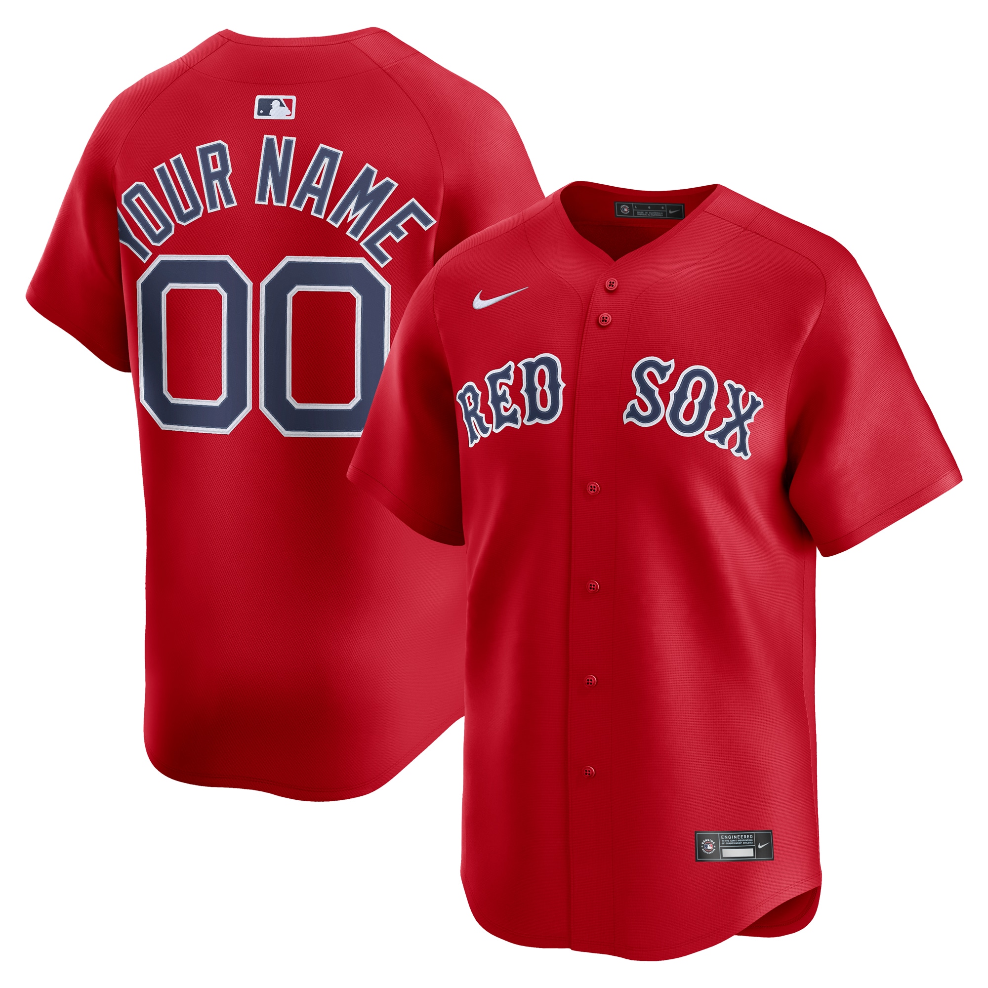 Boston Red Sox Alternate Limited Custom Jersey