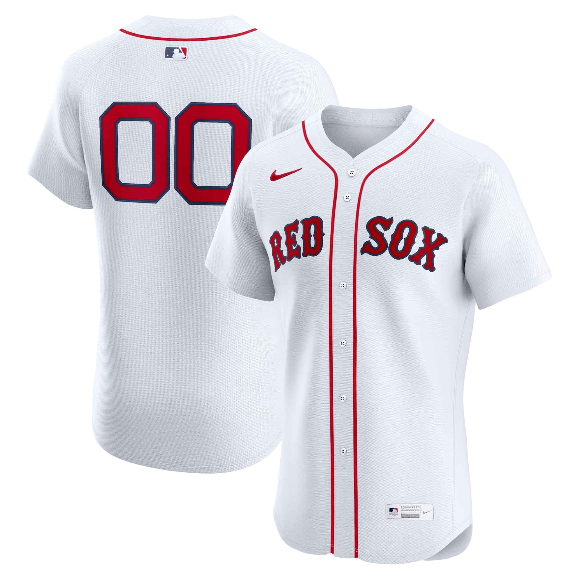 Boston Red Sox Home Elite Pick-A-Player Retired Roster Jersey - White