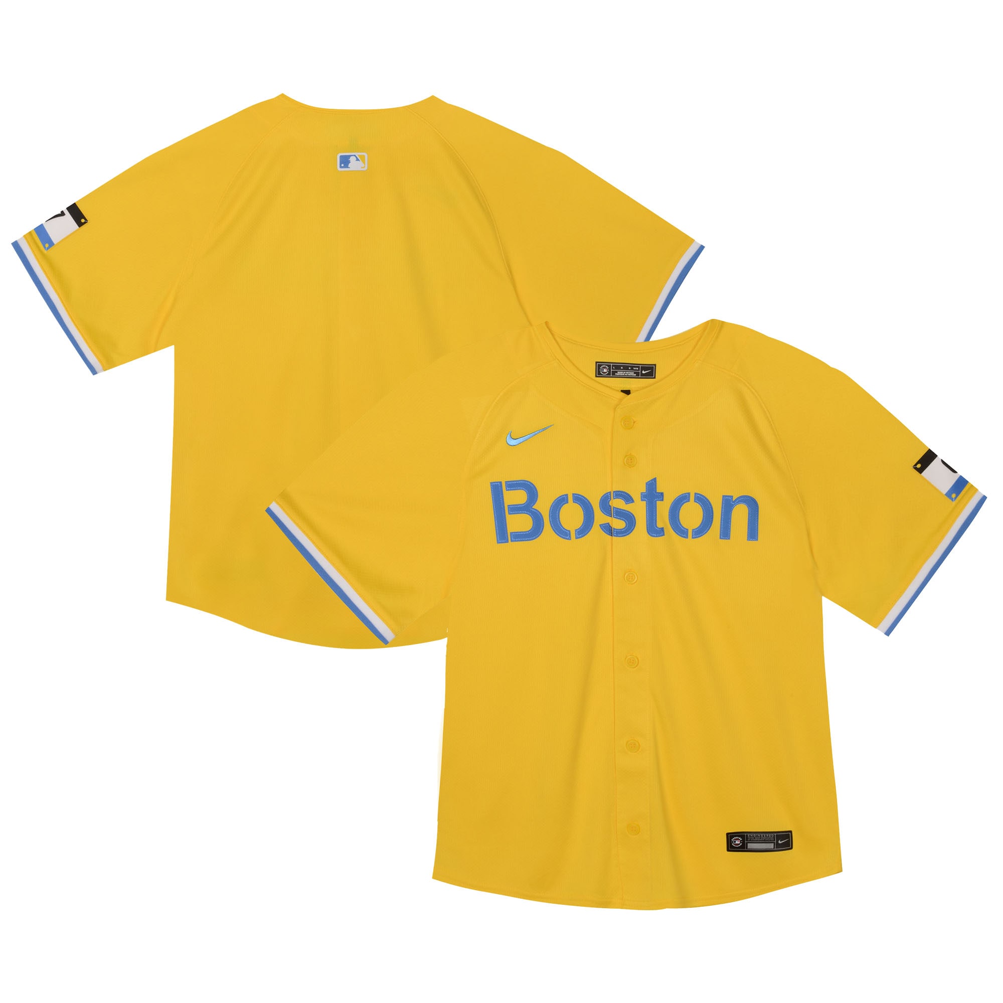 Boston Red Sox Toddler City Connect Limited Jersey - Gold