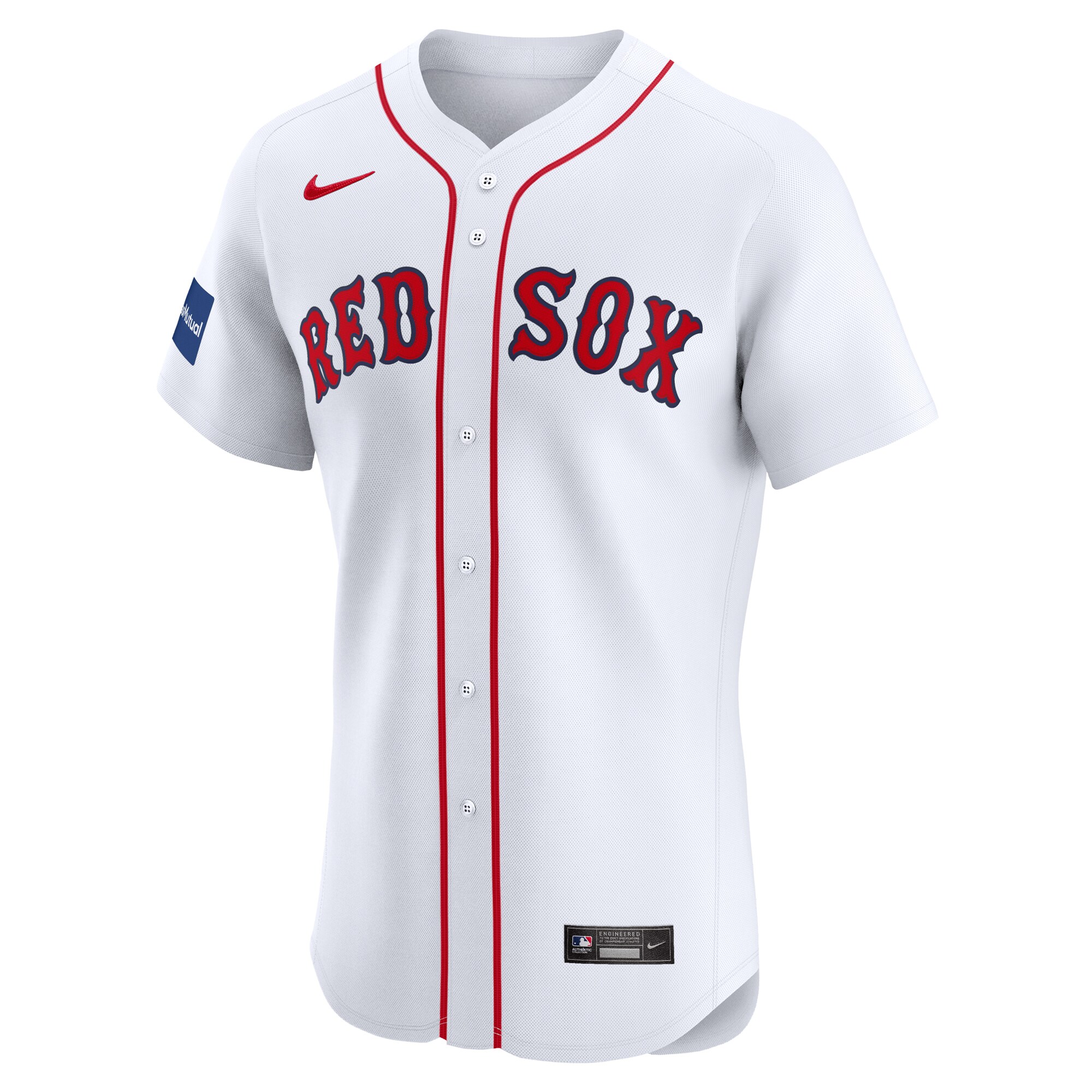 Boston Red Sox White Jersey - Nike - Authentic MLB Edition