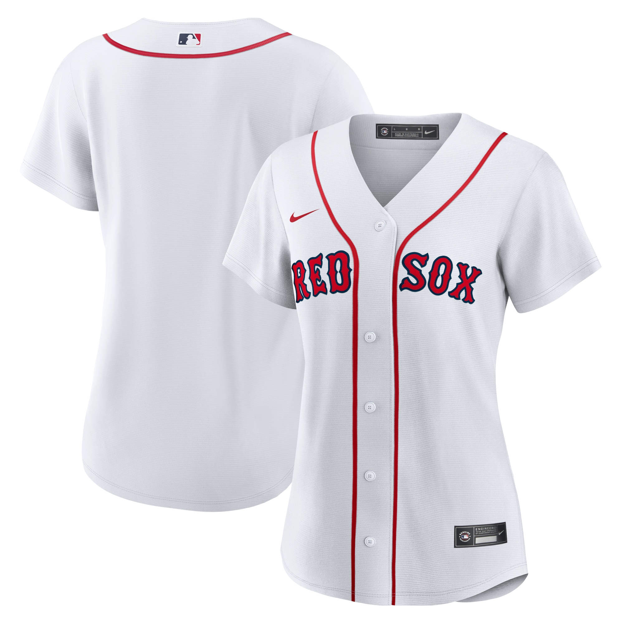 Boston Red Sox Women's Home Team Jersey - White