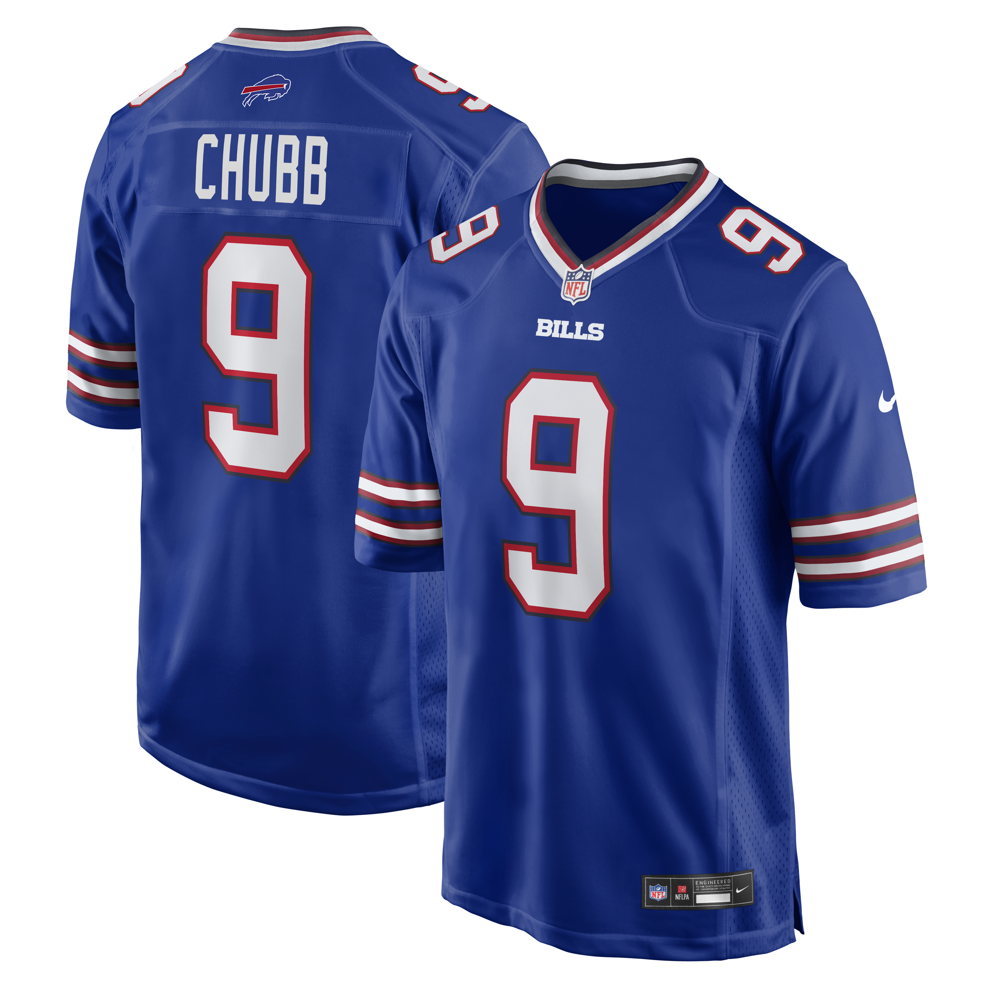 Bradley Chubb Buffalo Bills Team Game Jersey - Royal