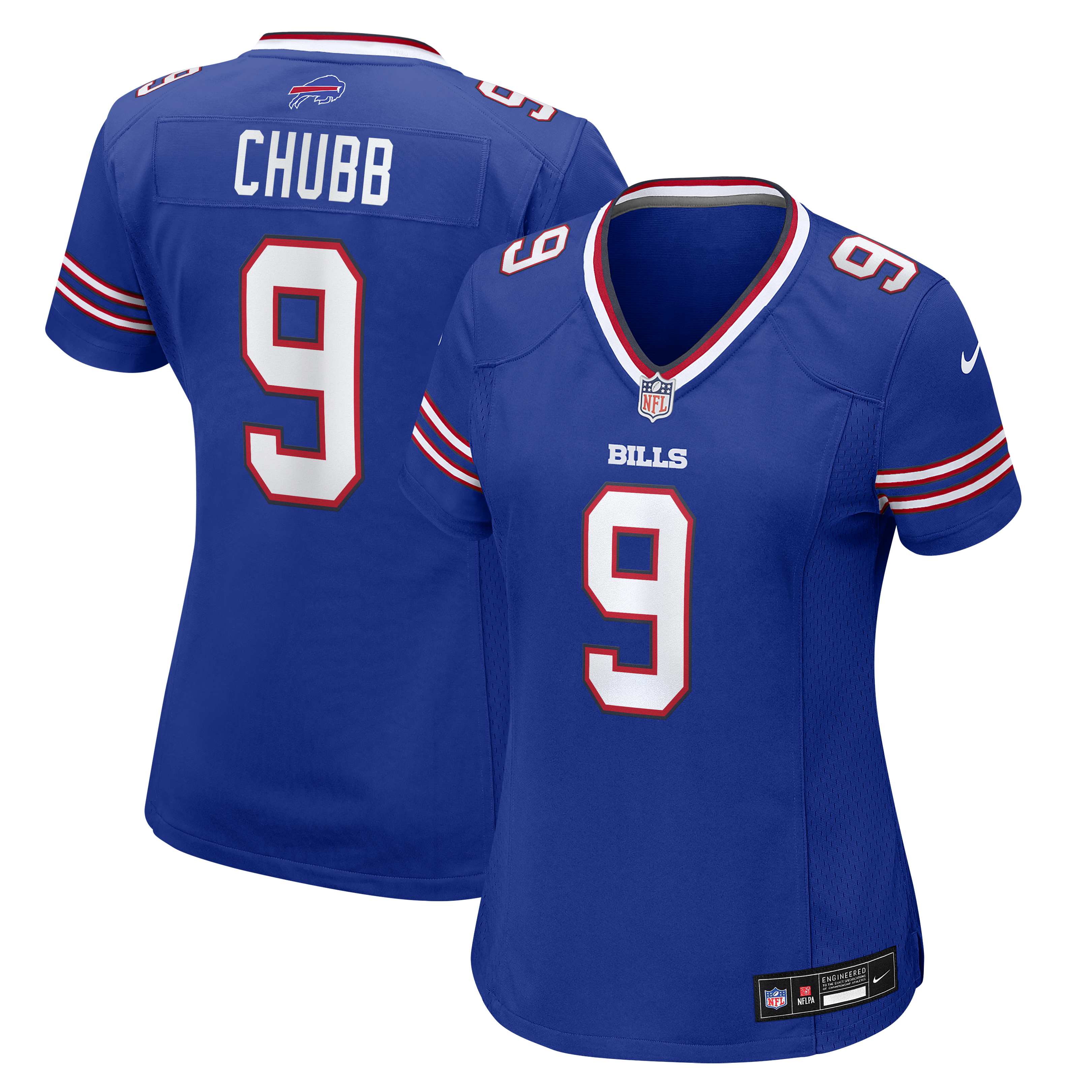 Bradley Chubb Buffalo Bills Women's Team Game Jersey - Royal