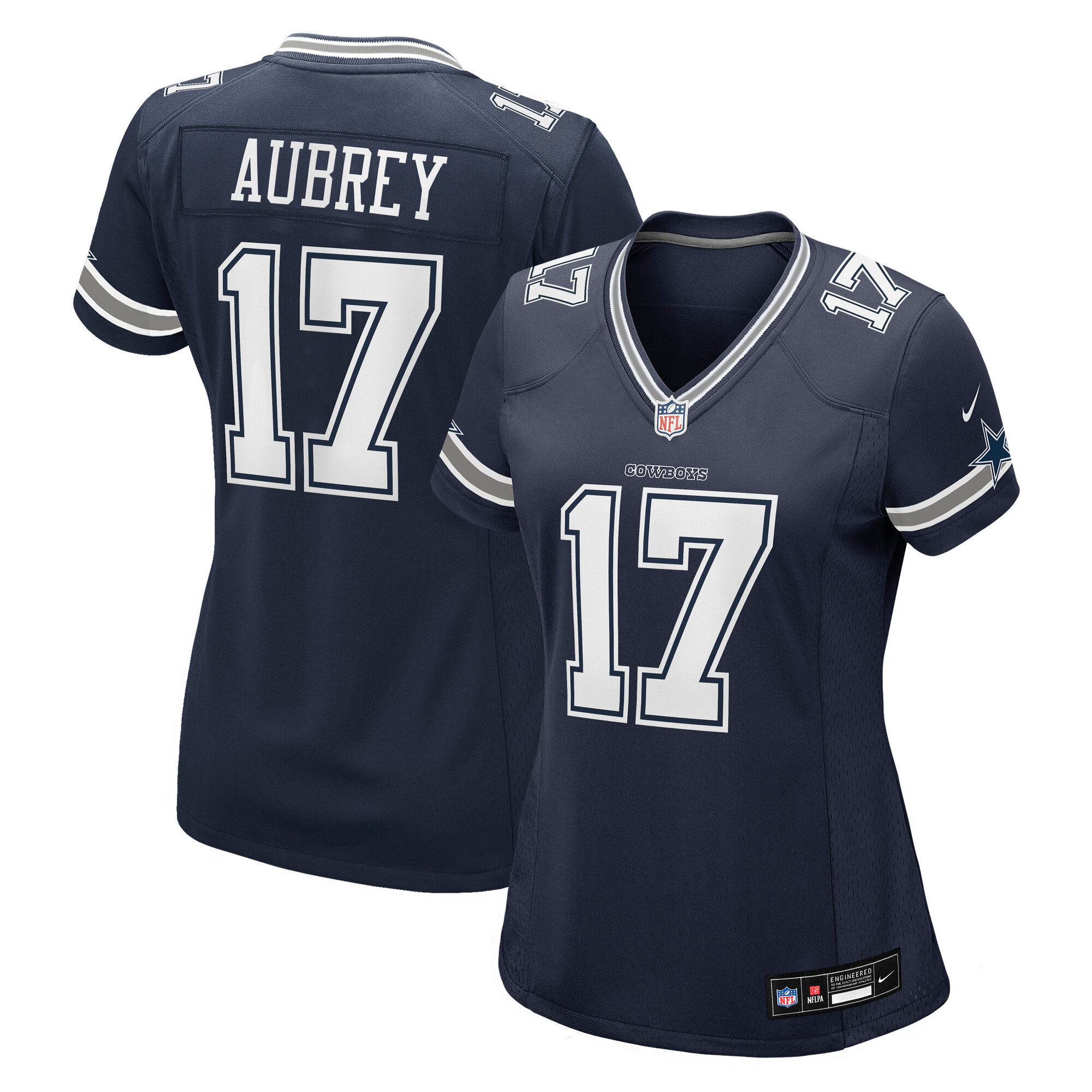 Brandon Aubrey Dallas Cowboys Women's Team Game Jersey - Navy
