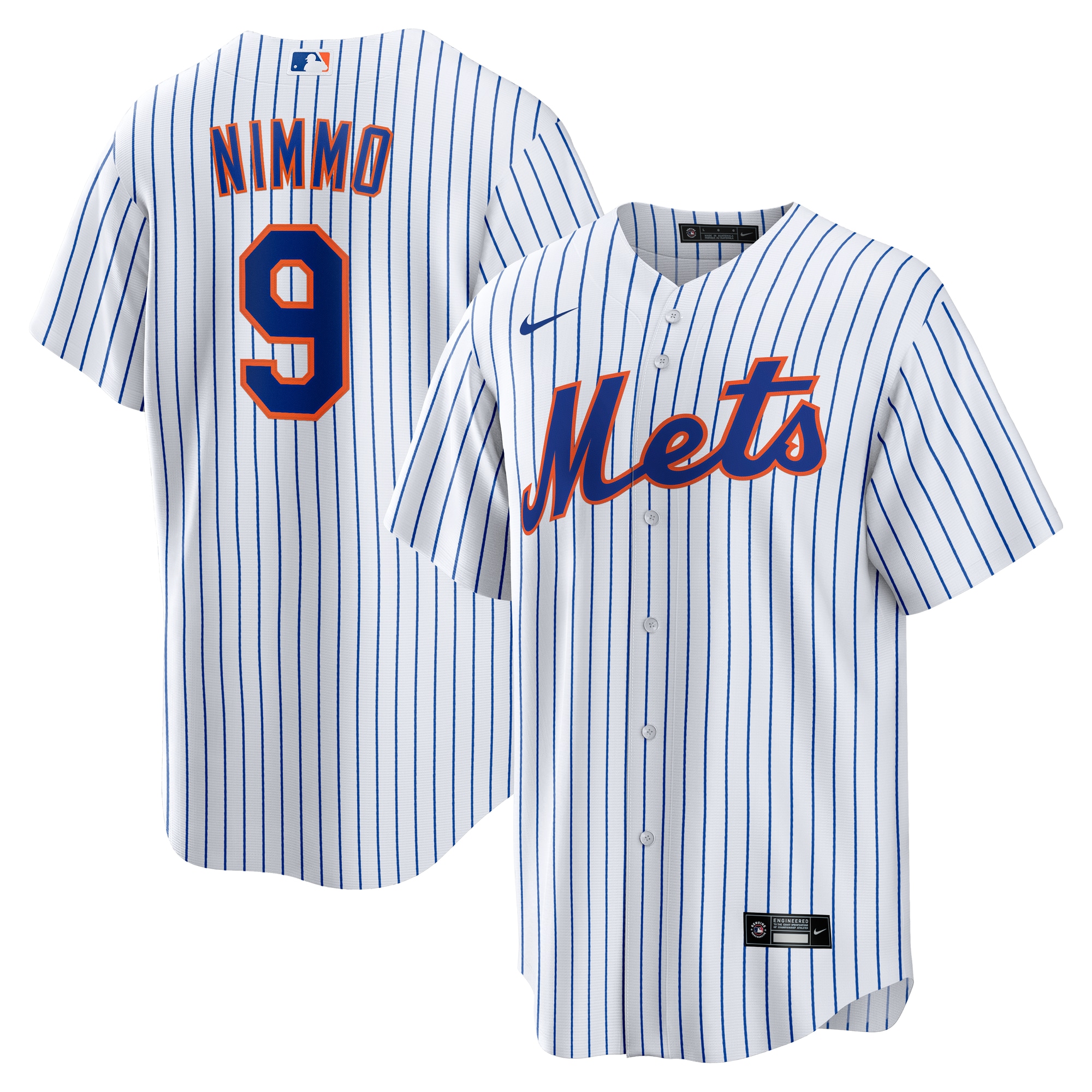 Brandon Nimmo New York Mets Home Jersey - White