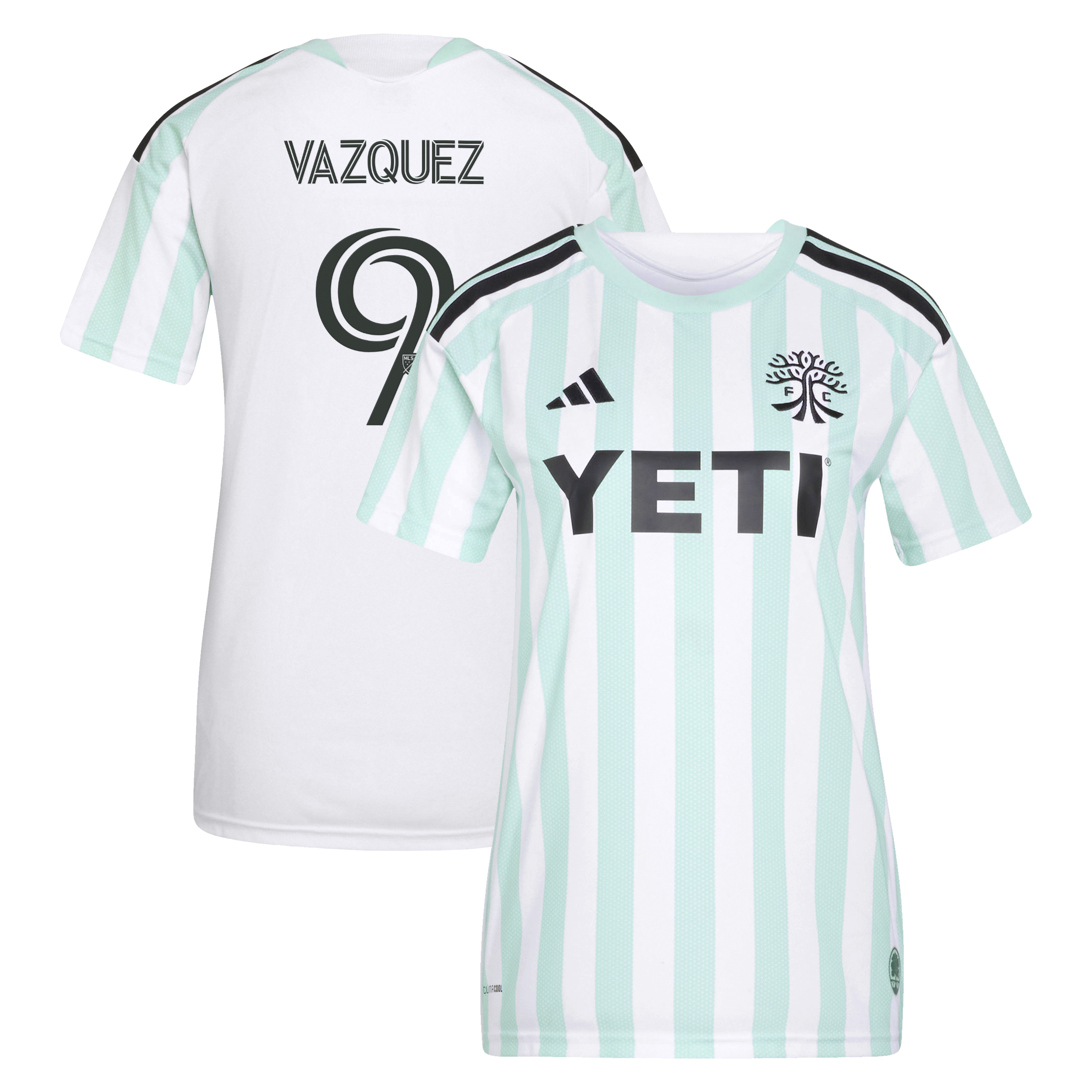 Brandon Vazquez Austin FC Women's 2026 The Rooted Kit Jersey - White