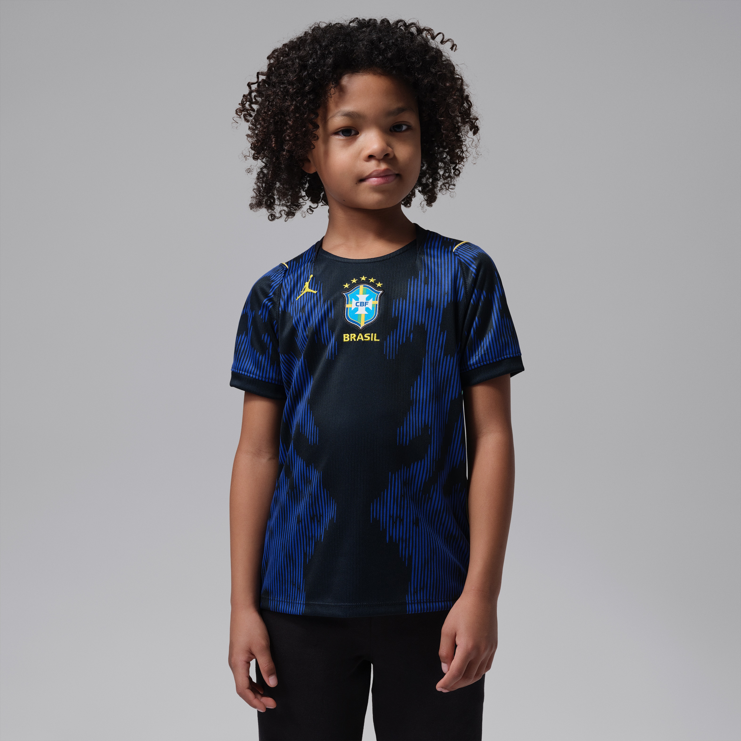 Brazil National Team Jordan Brand Preschool 2026 Dri-FIT Jersey - Blue