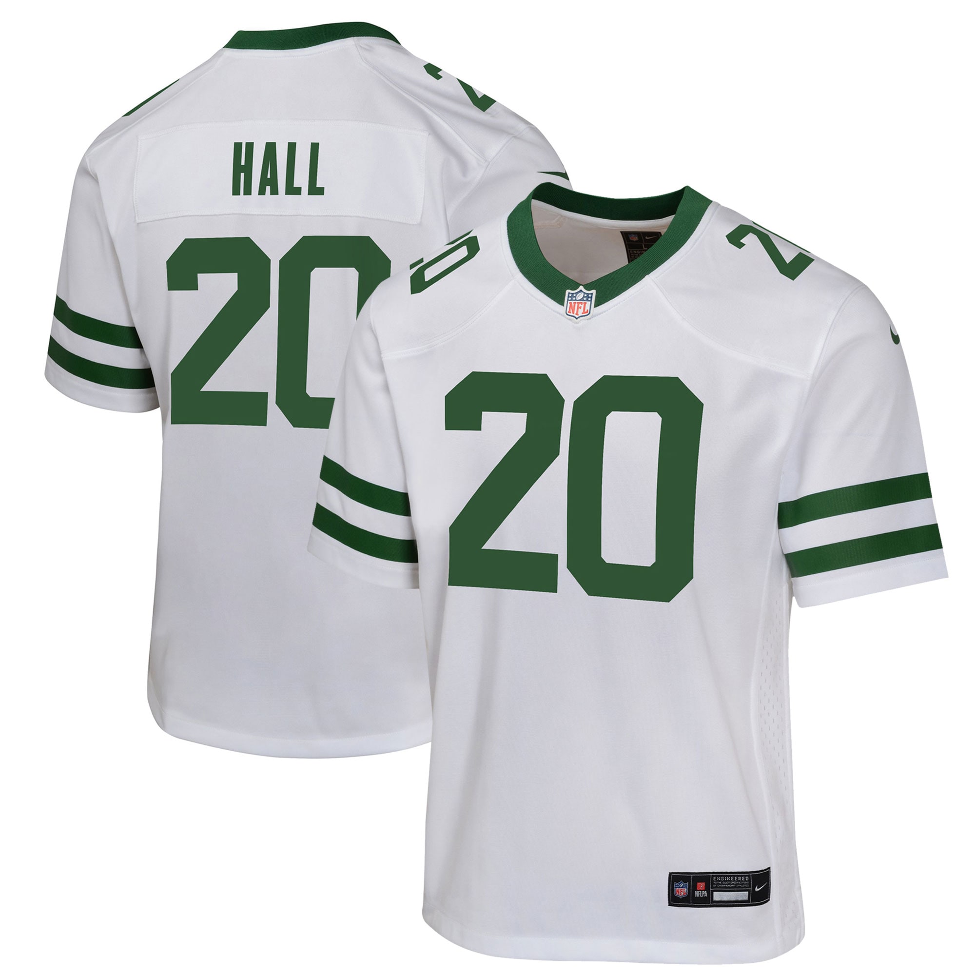 Breece Hall New York Jets Youth Game Jersey