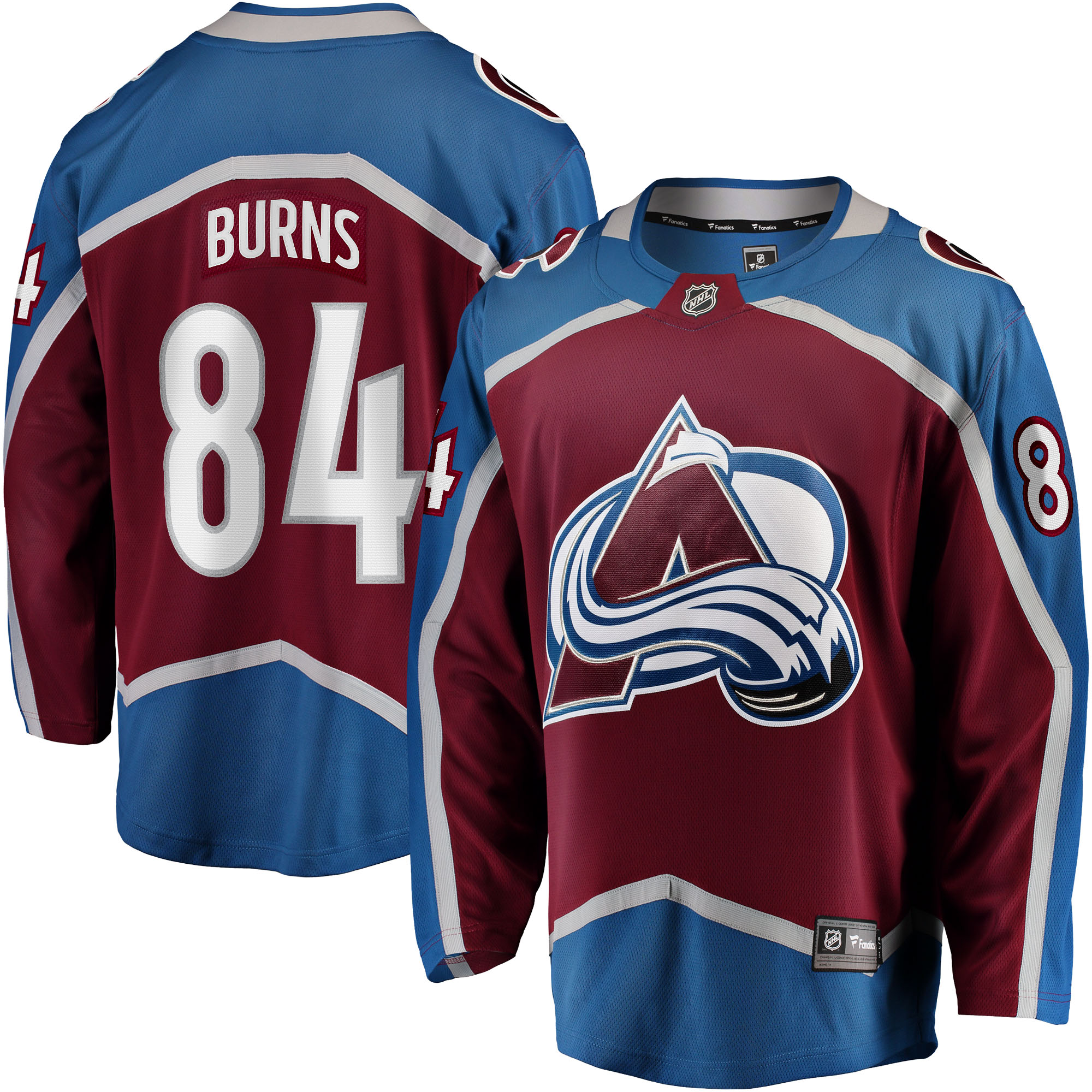Brent Burns Colorado Avalanche Fanatics Home Breakaway Jersey - Burgundy
