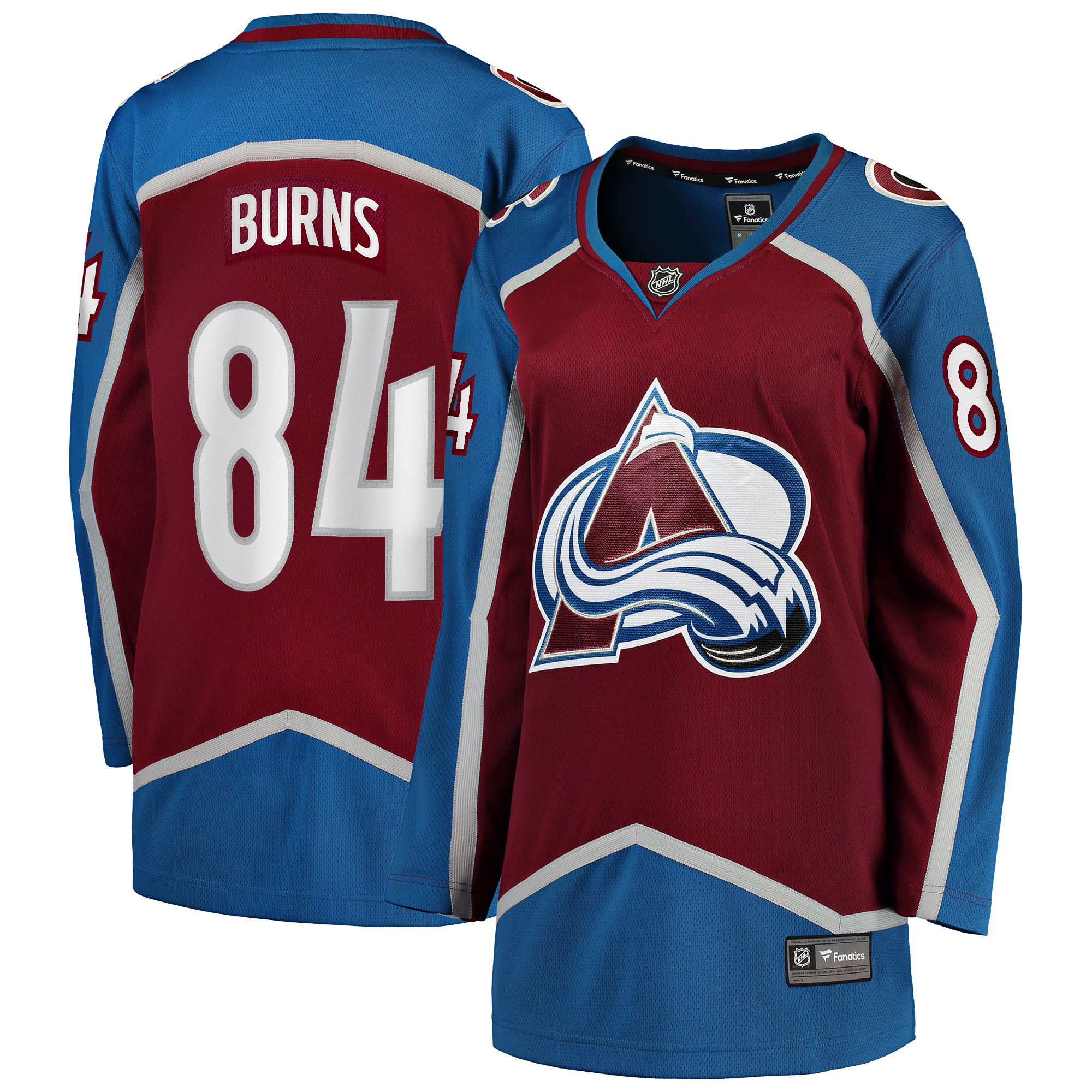 Brent Burns Colorado Avalanche Fanatics Women's Home Breakaway Jersey - Burgundy
