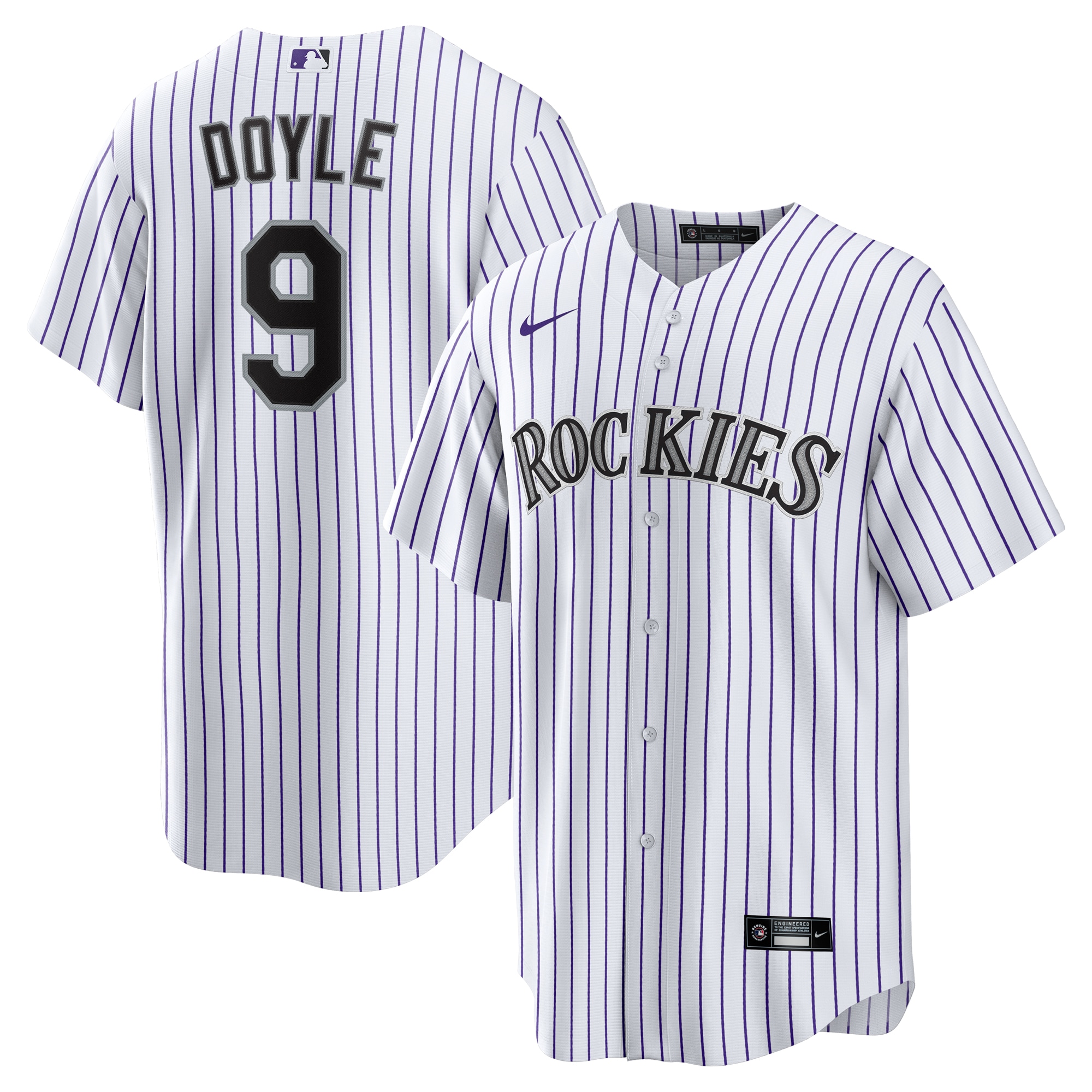 Brenton Doyle Colorado Rockies Home Jersey - White