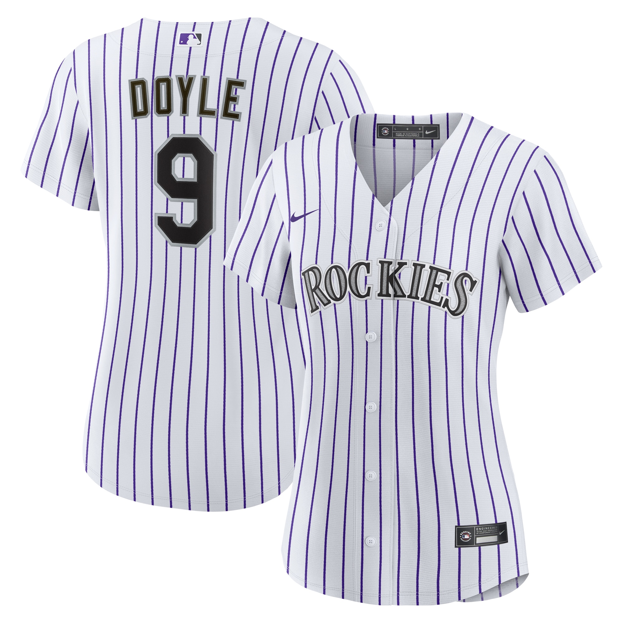 Brenton Doyle Colorado Rockies Women's Home Jersey - White