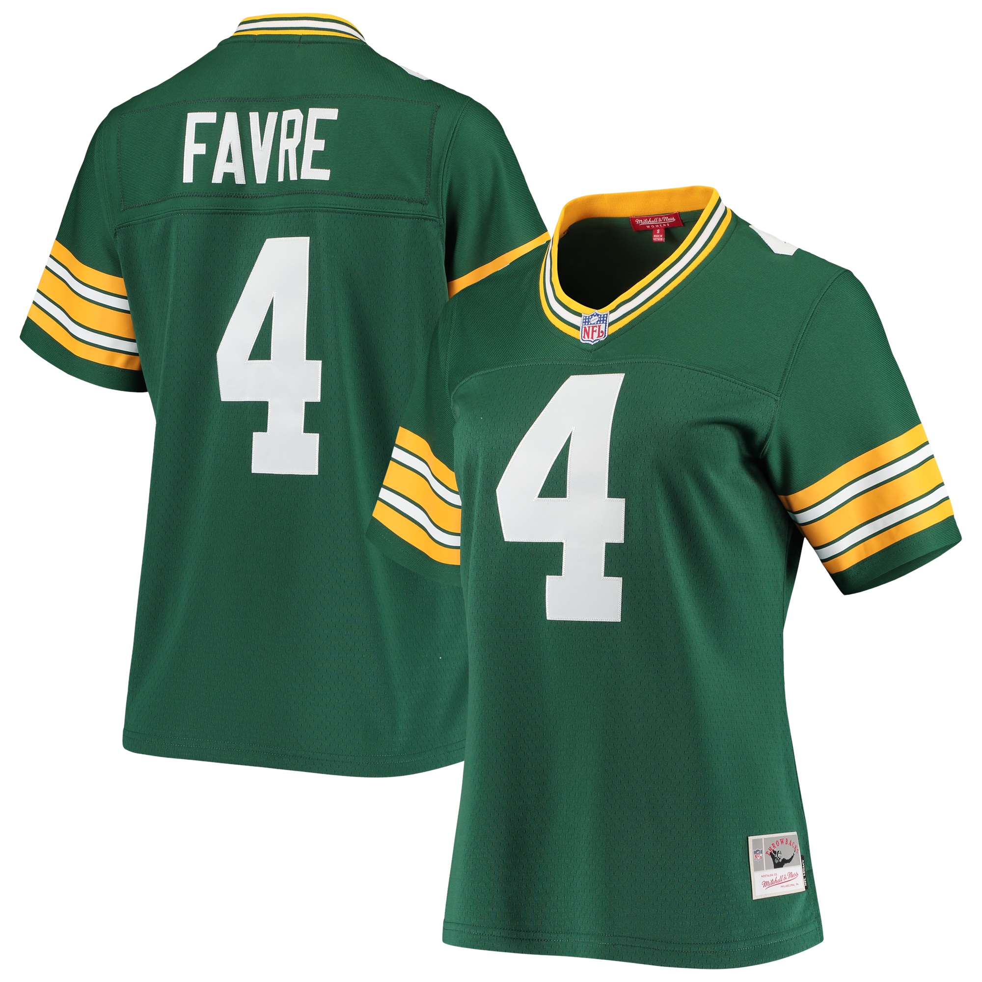 Brett Favre Green Bay Packers Women's 1996 Legacy Player Jersey - Green