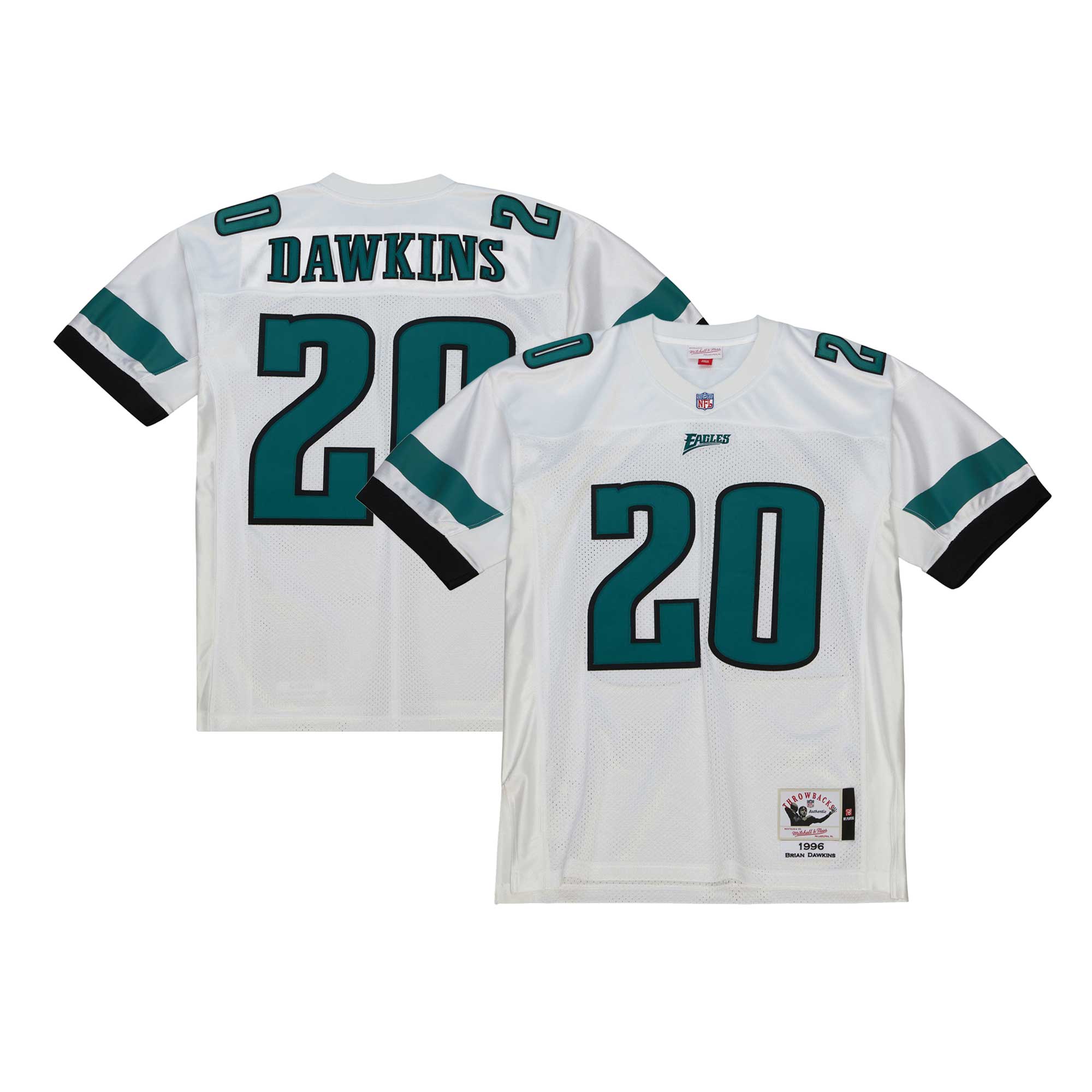 Brian Dawkins Philadelphia Eagles 1996 Throwback Retired Player Jersey