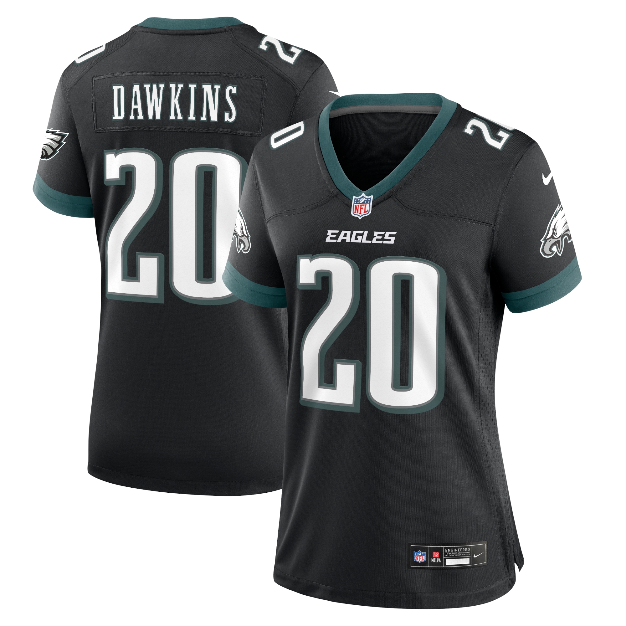 Brian Dawkins Philadelphia Eagles Women's Alternate Game Jersey
