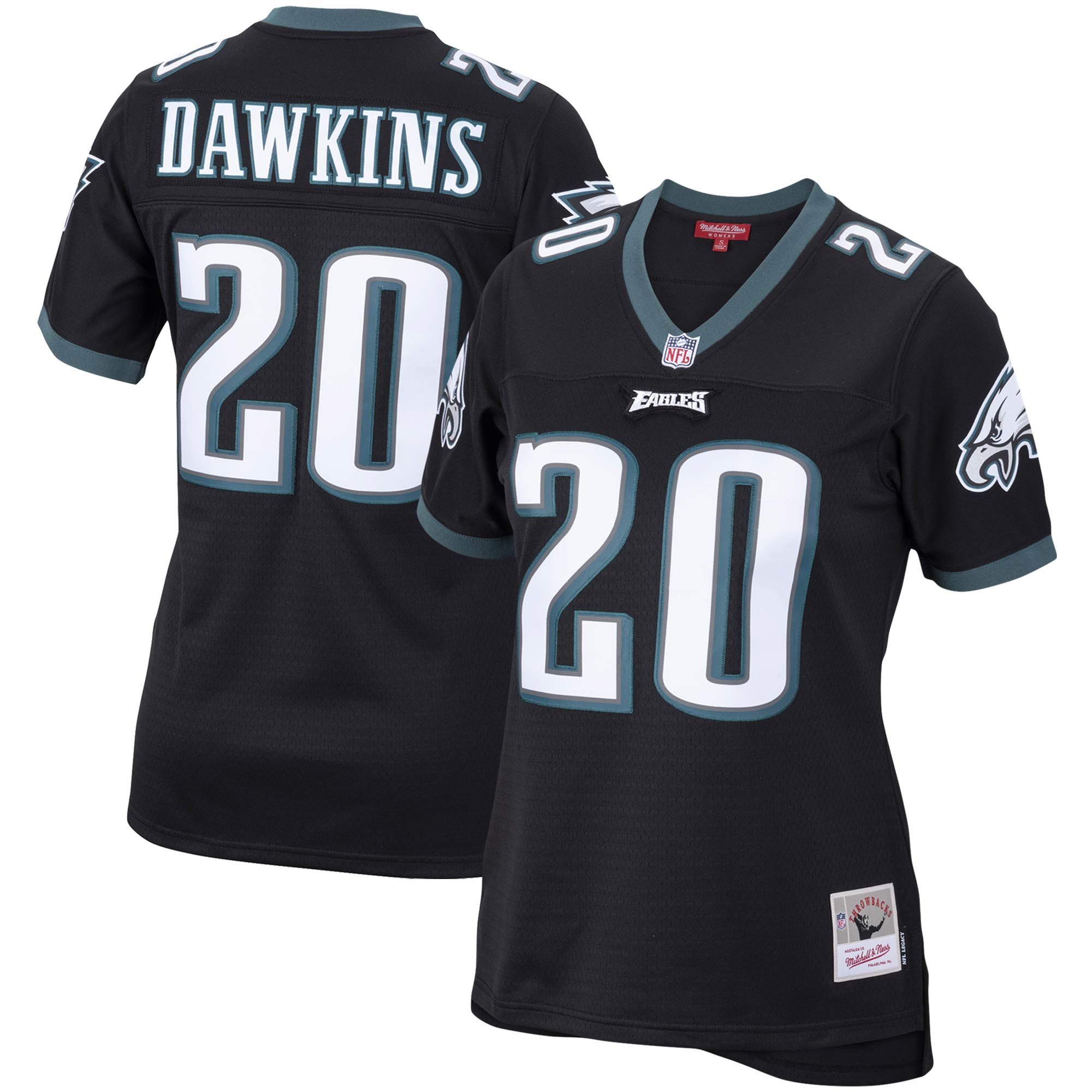 Brian Dawkins Philadelphia Eagles Women's Legacy Team Jersey - Black