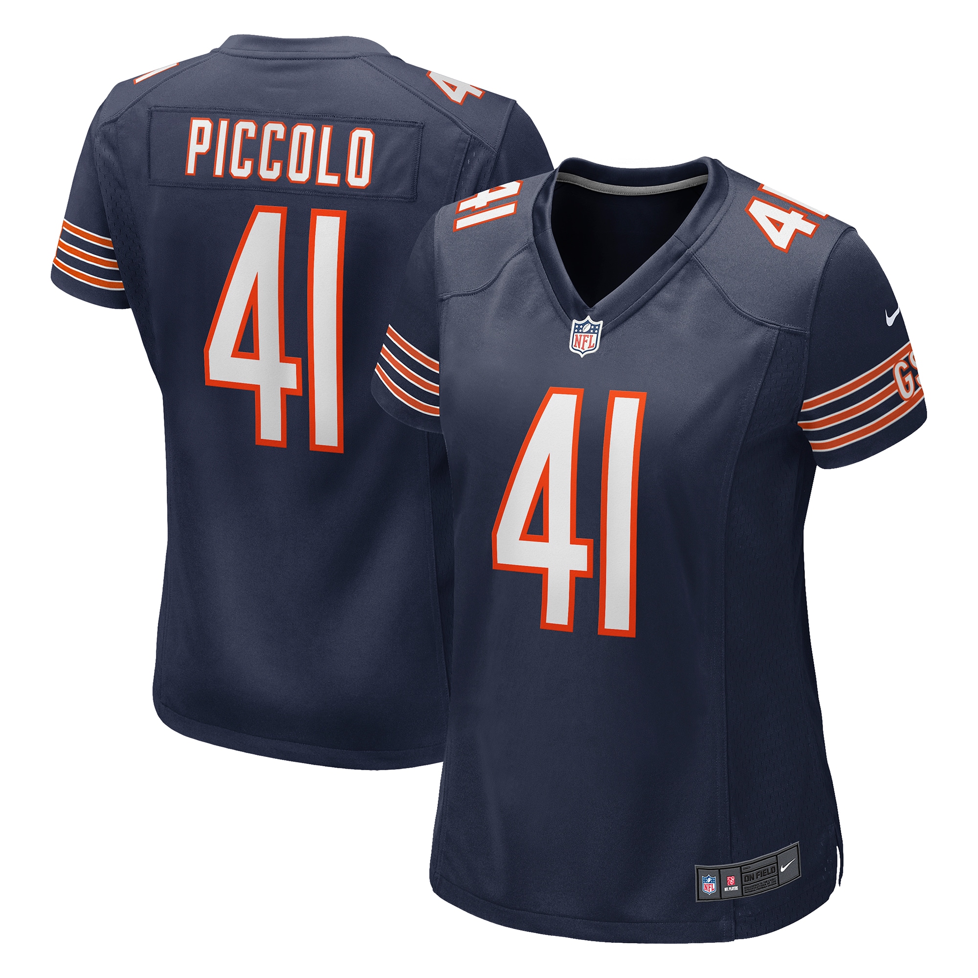 Brian Piccolo Chicago Bears Women's Game Retired Player Jersey - Navy
