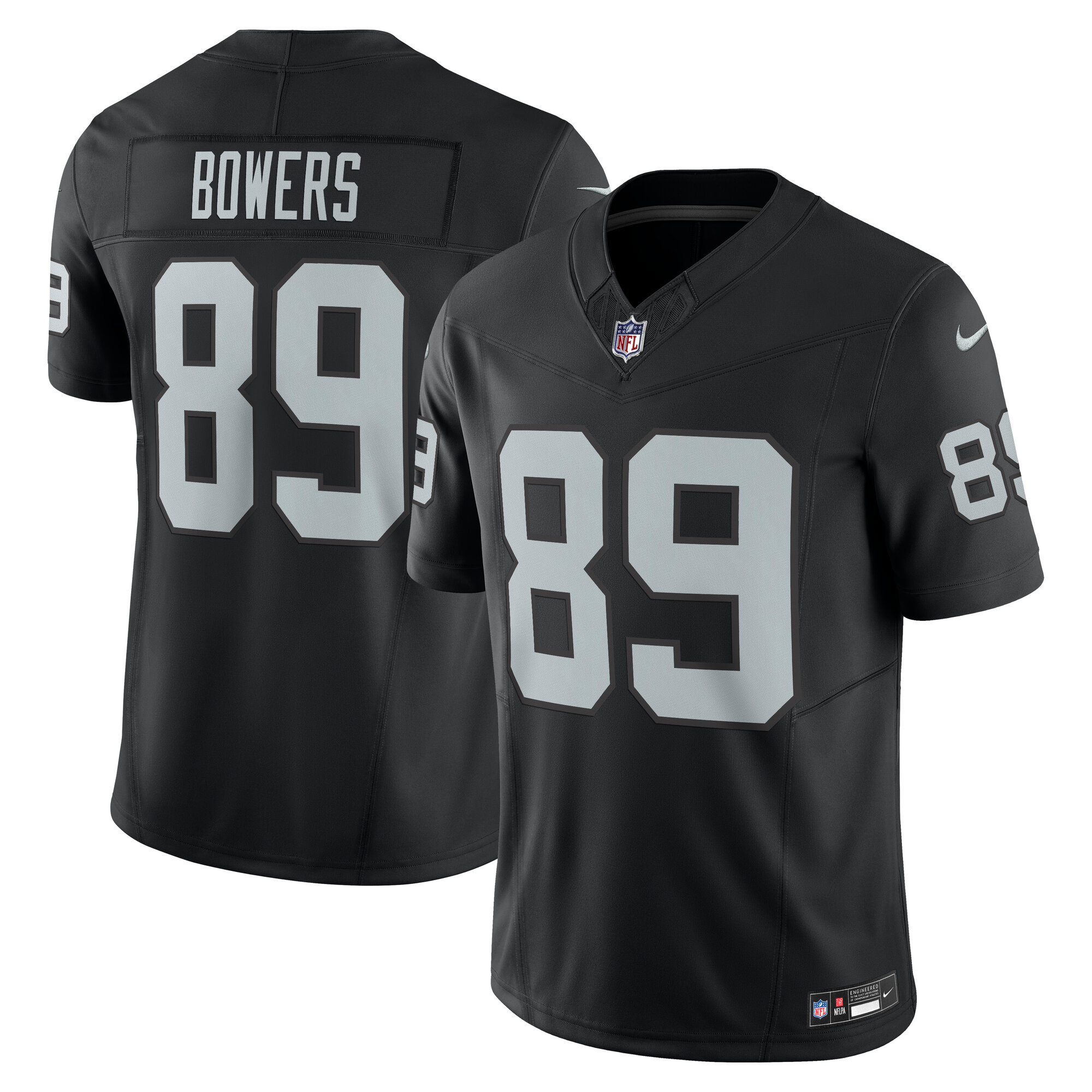 Brock Bowers Las Vegas Raiders Team Vapor F.U.S.E. Limited Jersey - Black