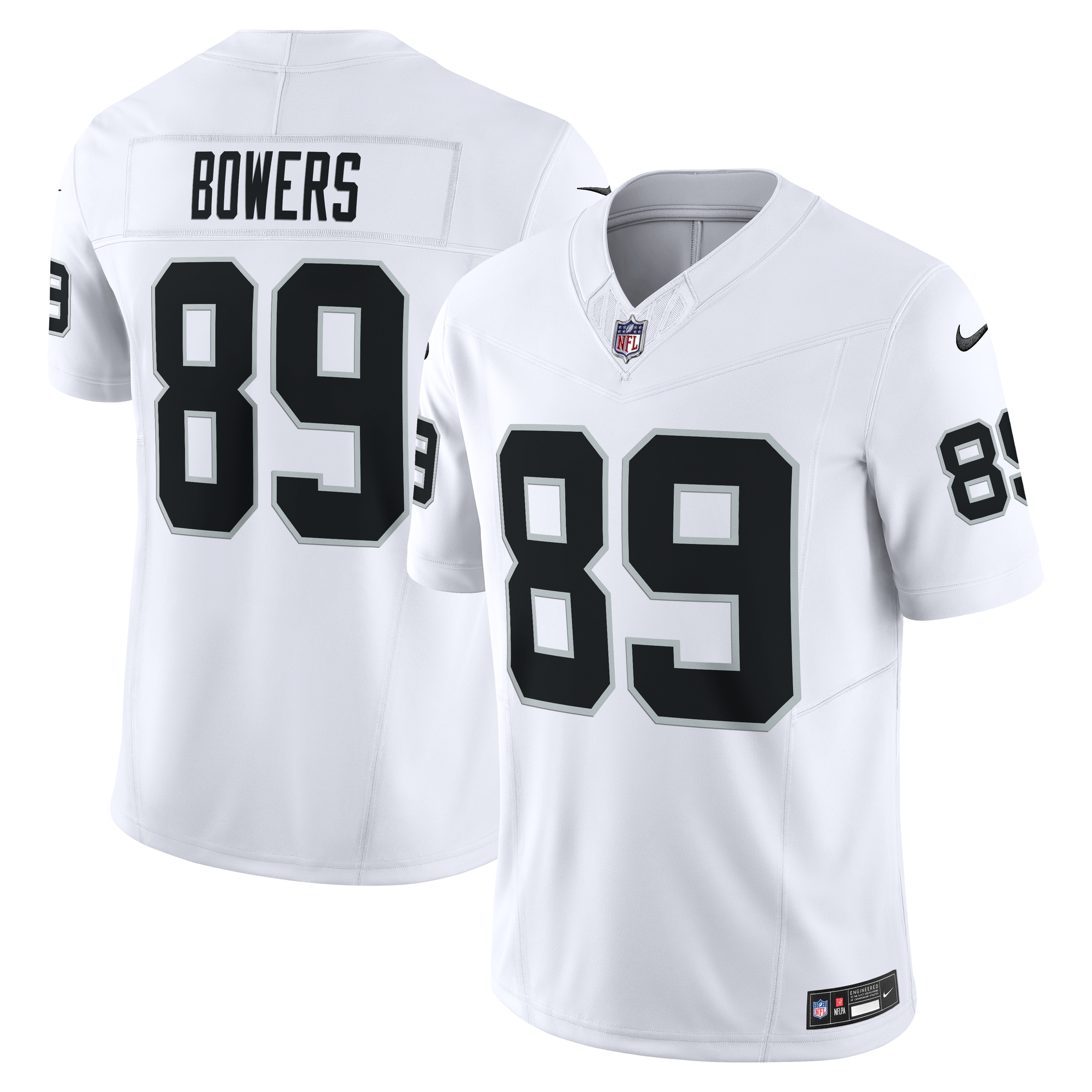 Brock Bowers Las Vegas Raiders Vapor F.U.S.E. Limited Jersey - White