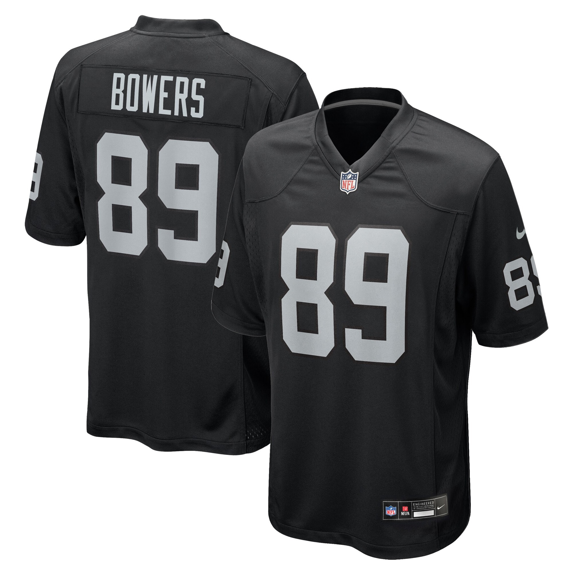 Brock Bowers Las Vegas Raiders Youth Game Jersey - Black