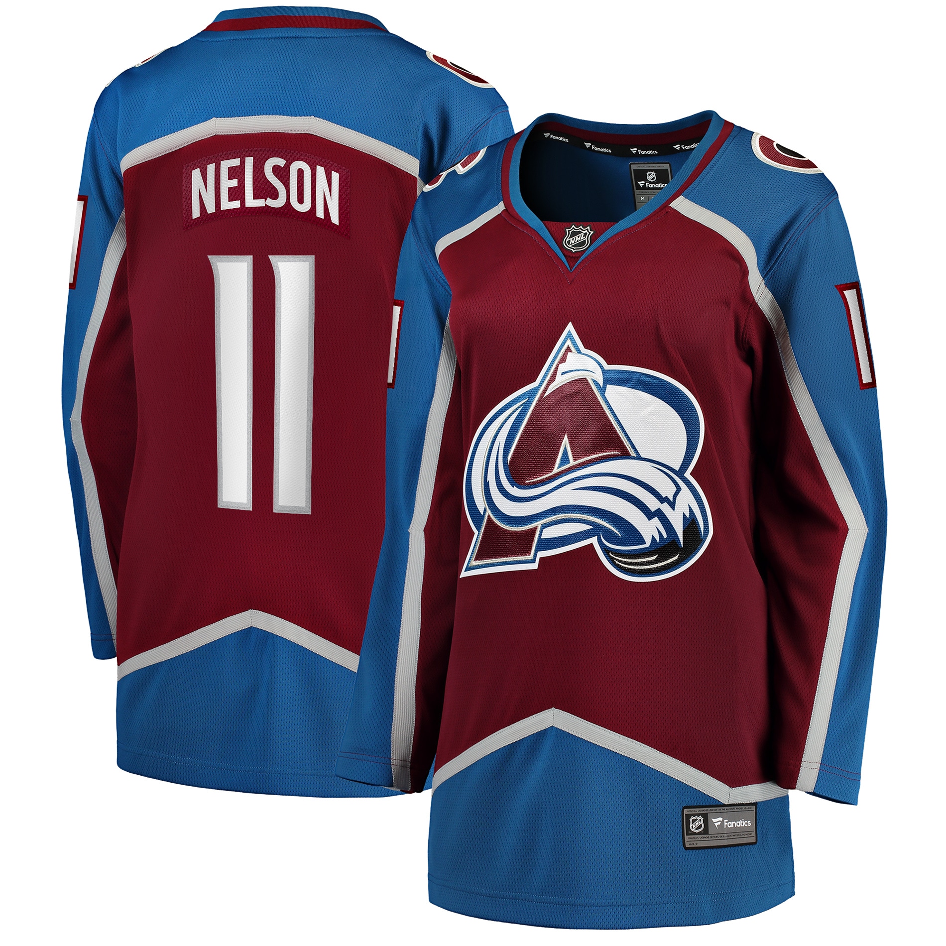 Brock Nelson Colorado Avalanche Fanatics Women's Home Breakaway Player Jersey - Burgundy