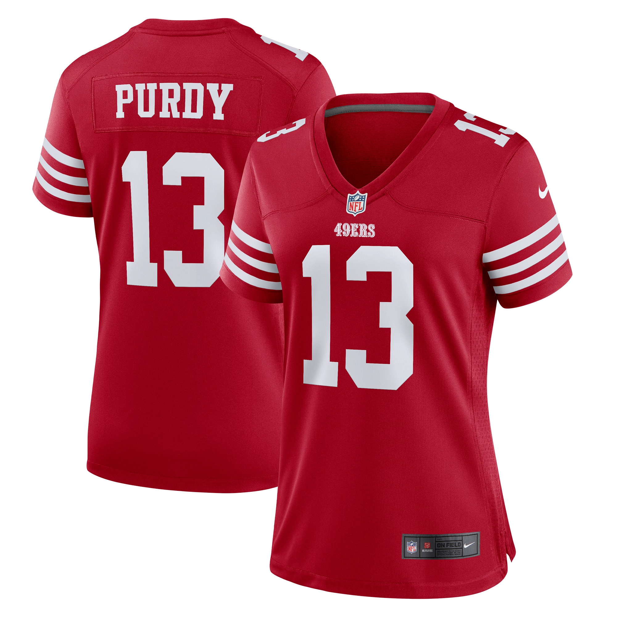 Brock Purdy San Francisco 49ers Women's Player Jersey - Scarlet