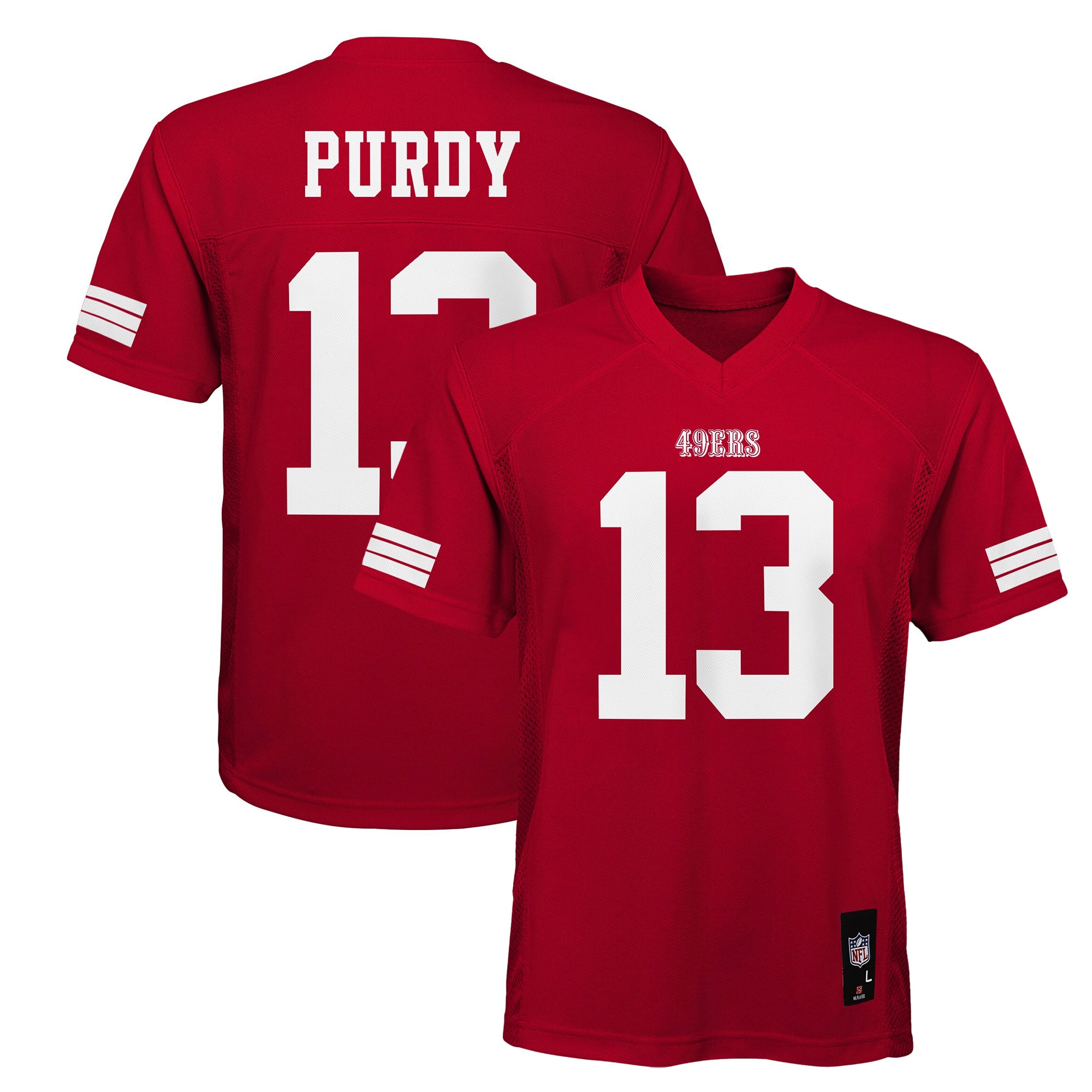 Brock Purdy San Francisco 49ers Youth Player Jersey - Scarlet