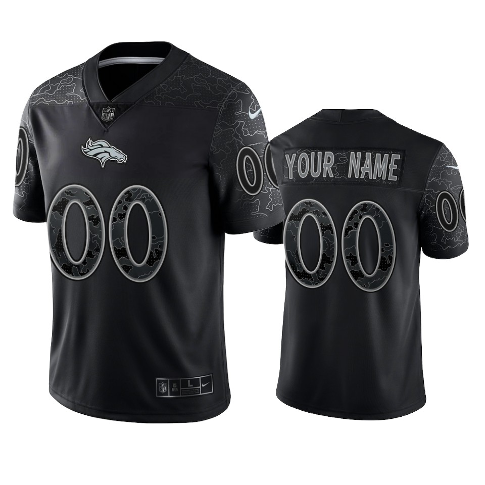 Broncos Black Camo Jersey - Nike Broncos Black Alternate Jersey