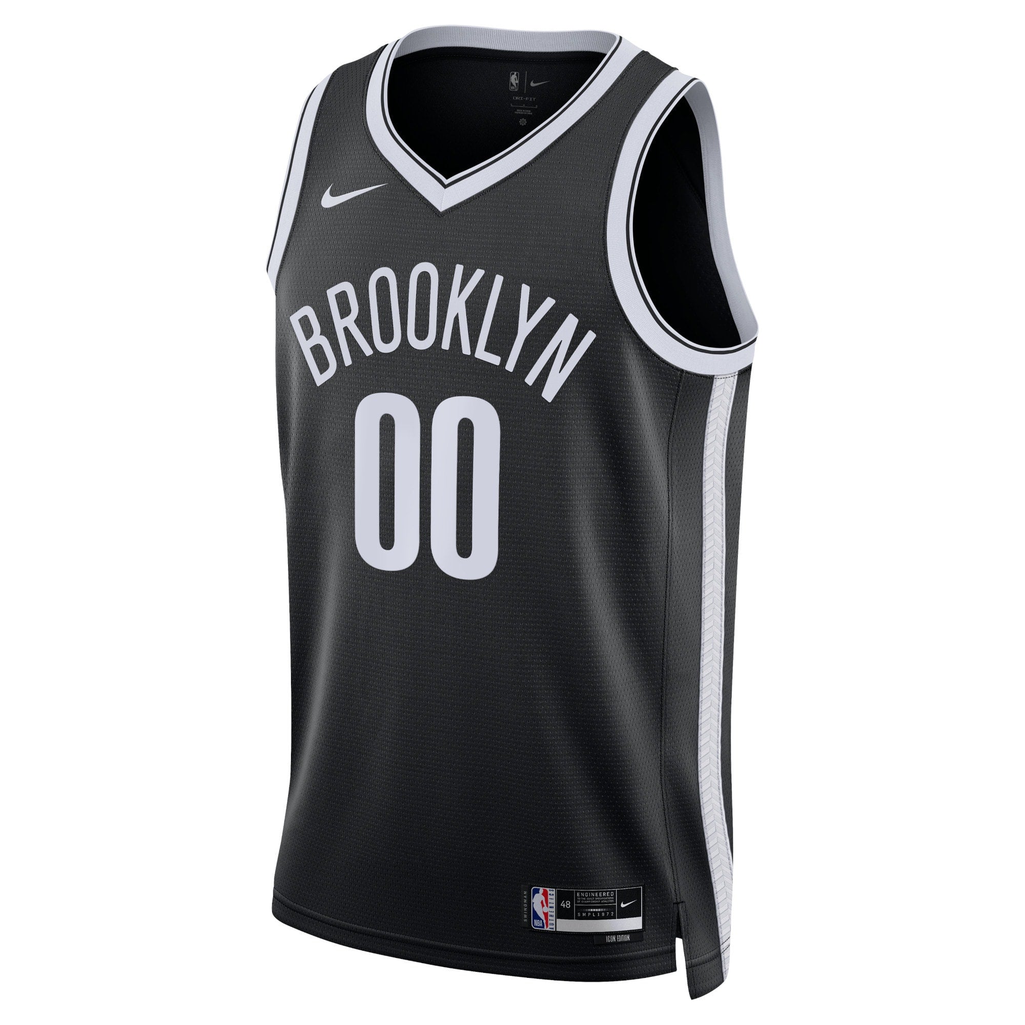 Alternative view of Brooklyn Nets Icon Jersey - Nike Brooklyn Nets Icon Edition Authentic
