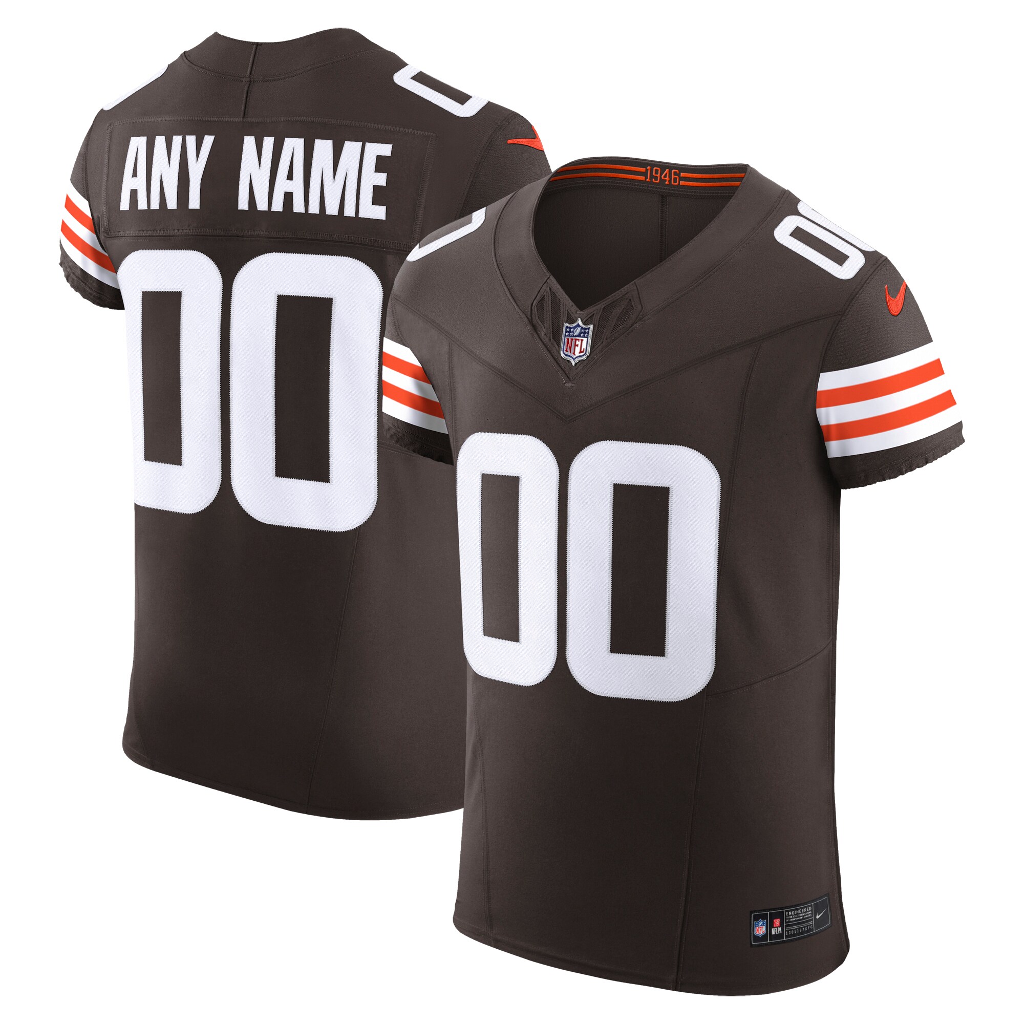 Browns Throwback Brown Jersey - Nike - Customize Yours Now!