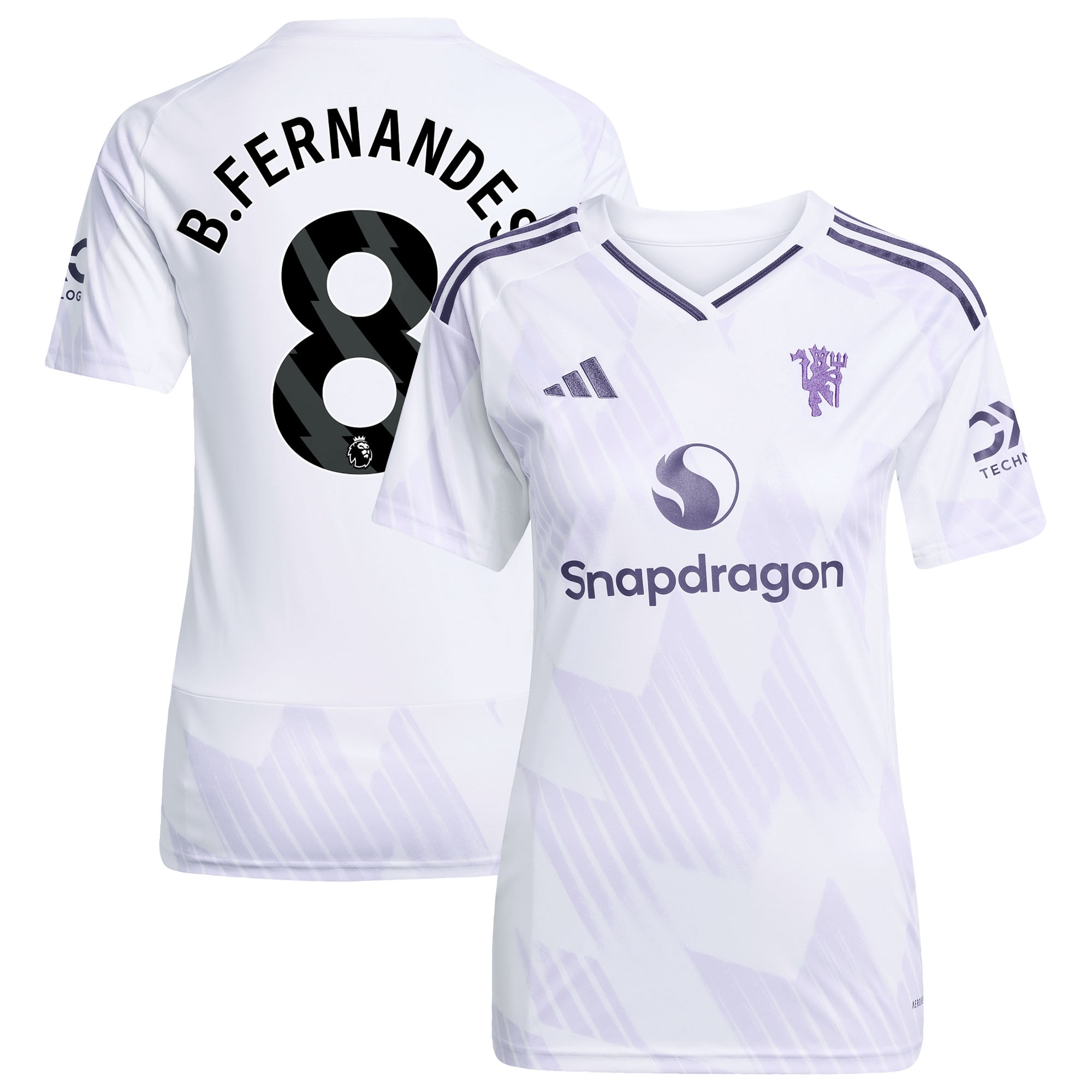 Bruno Fernandes Manchester United Women's 2025/26 Away Player Jersey