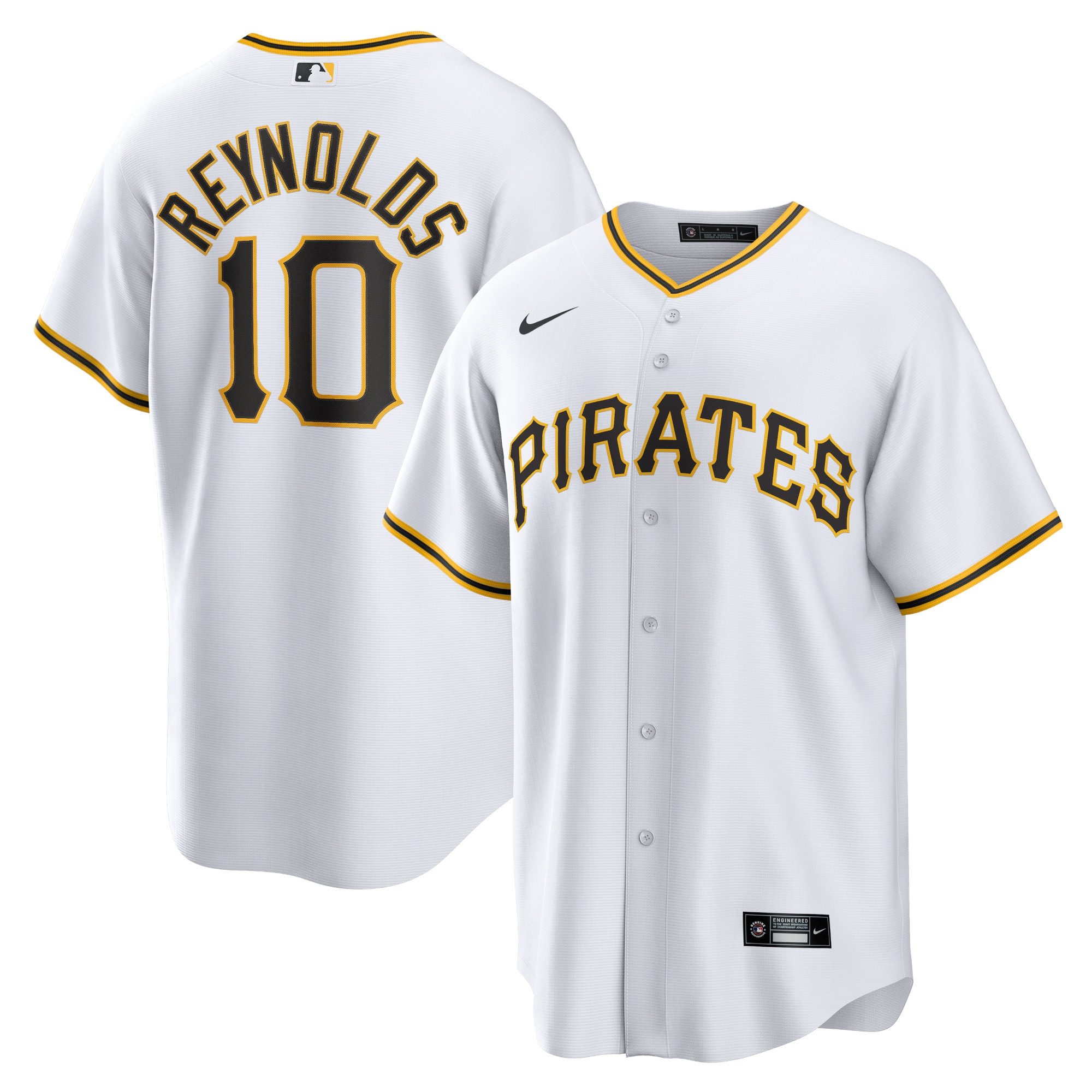 Bryan Reynolds Pittsburgh Pirates Player Jersey - White