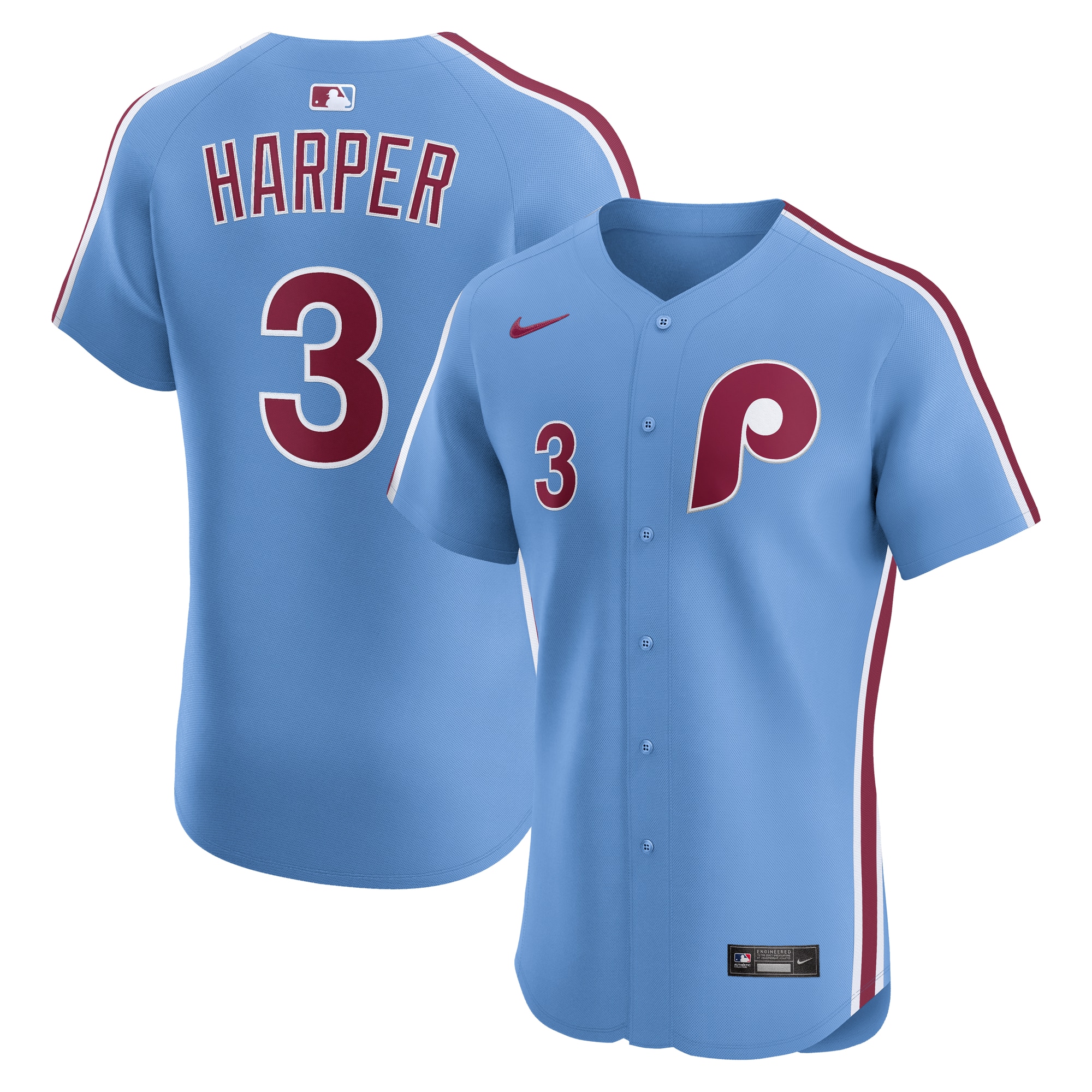 Bryce Harper Philadelphia Phillies Alternate Elite Jersey