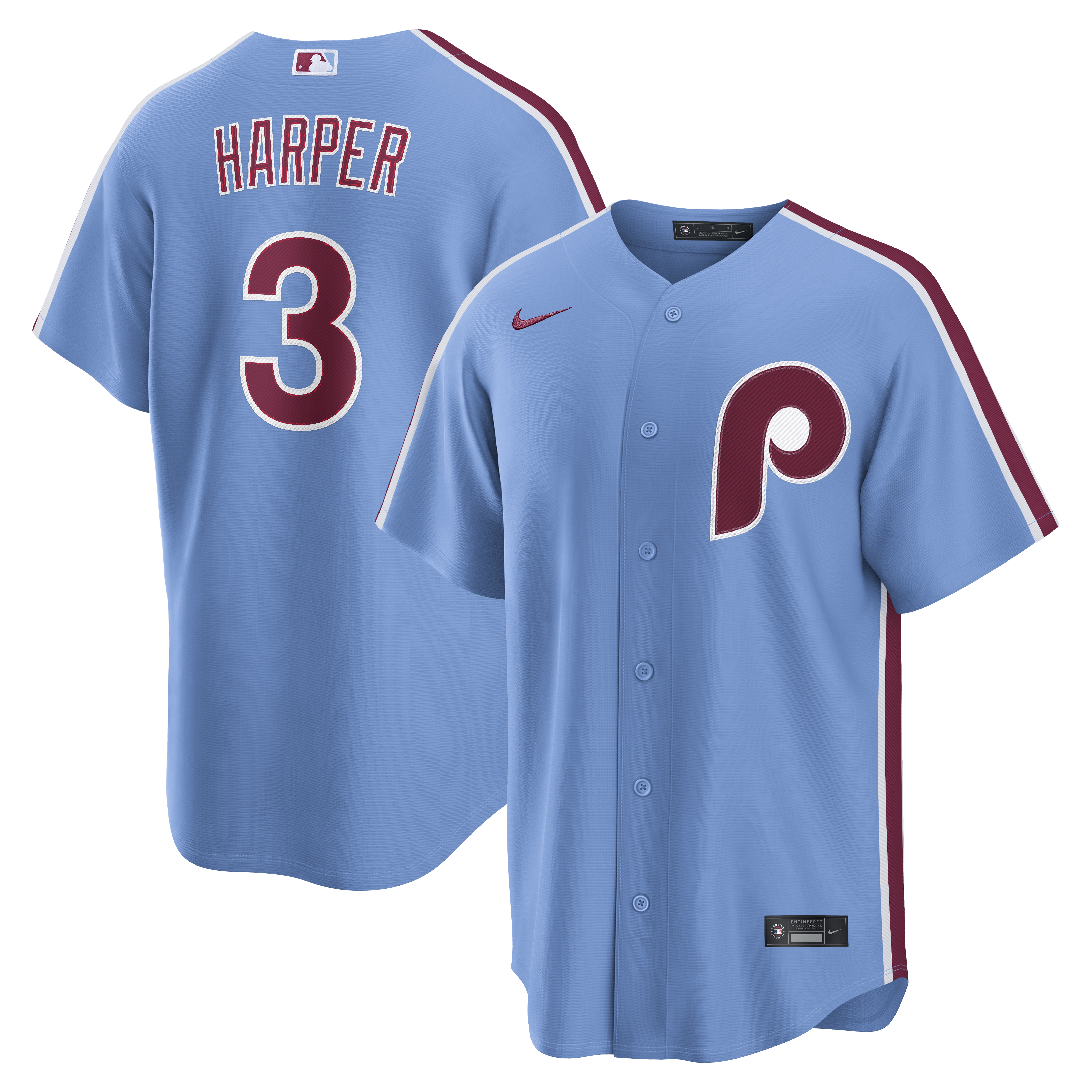 Bryce Harper Philadelphia Phillies Alternate Jersey