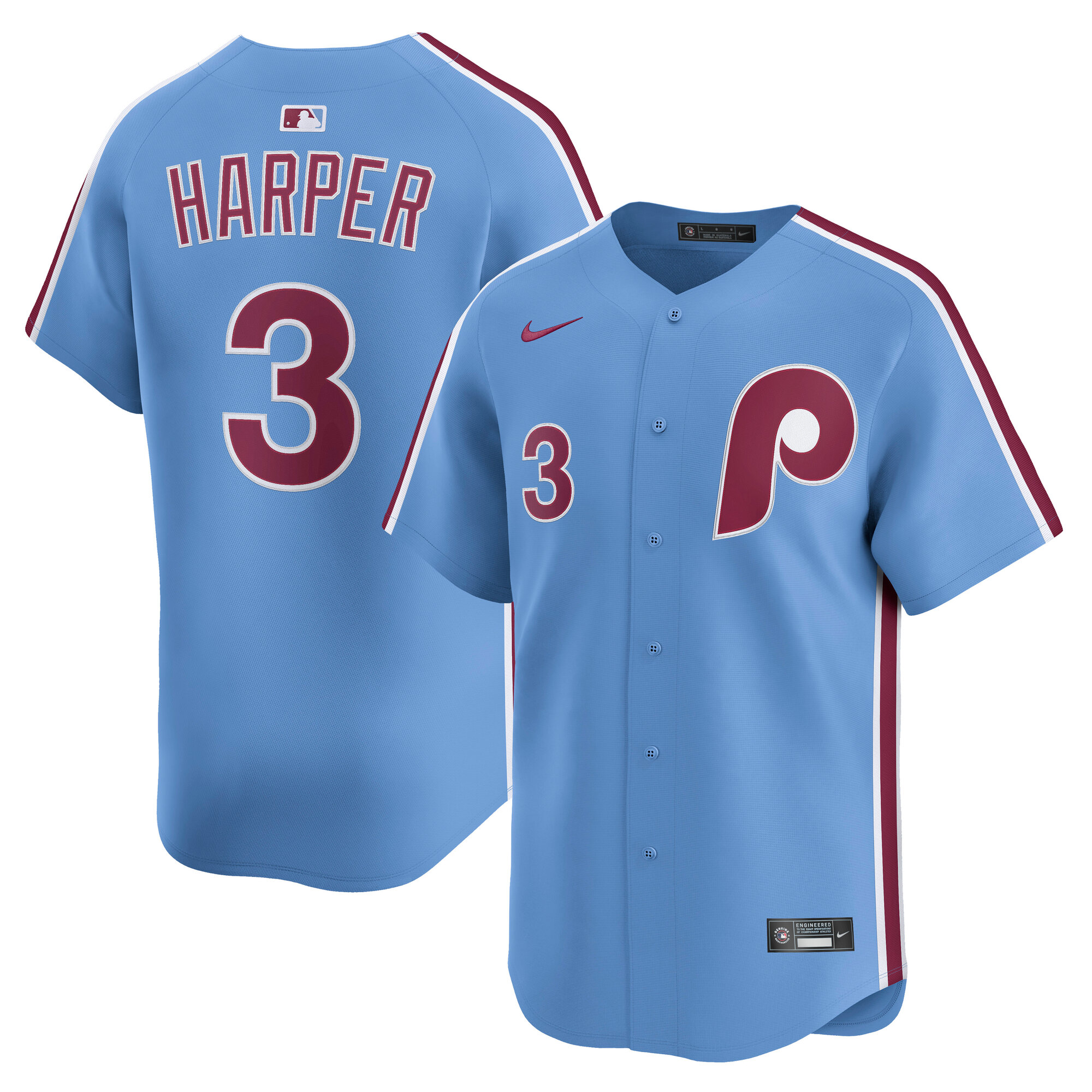 Bryce Harper Philadelphia Phillies Alternate Limited Player Jersey