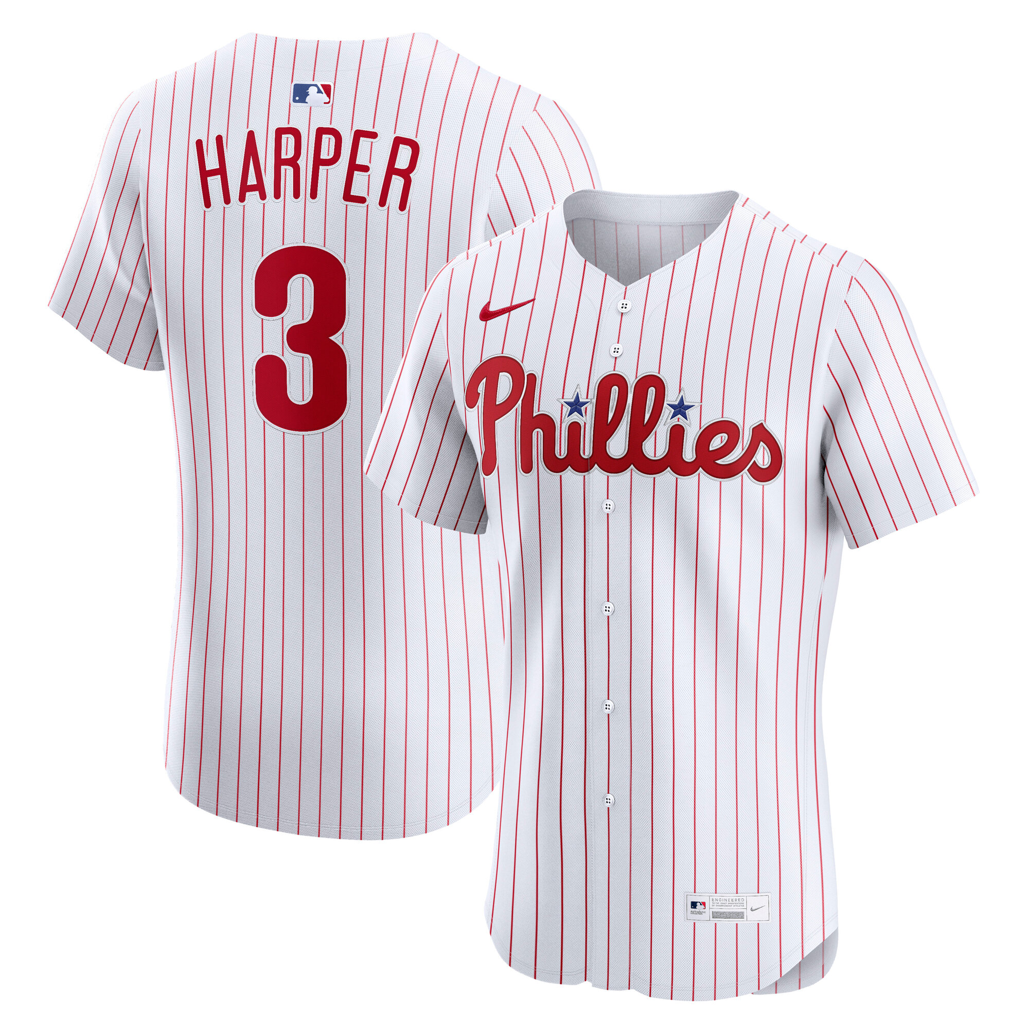 Bryce Harper Philadelphia Phillies Home Elite Jersey