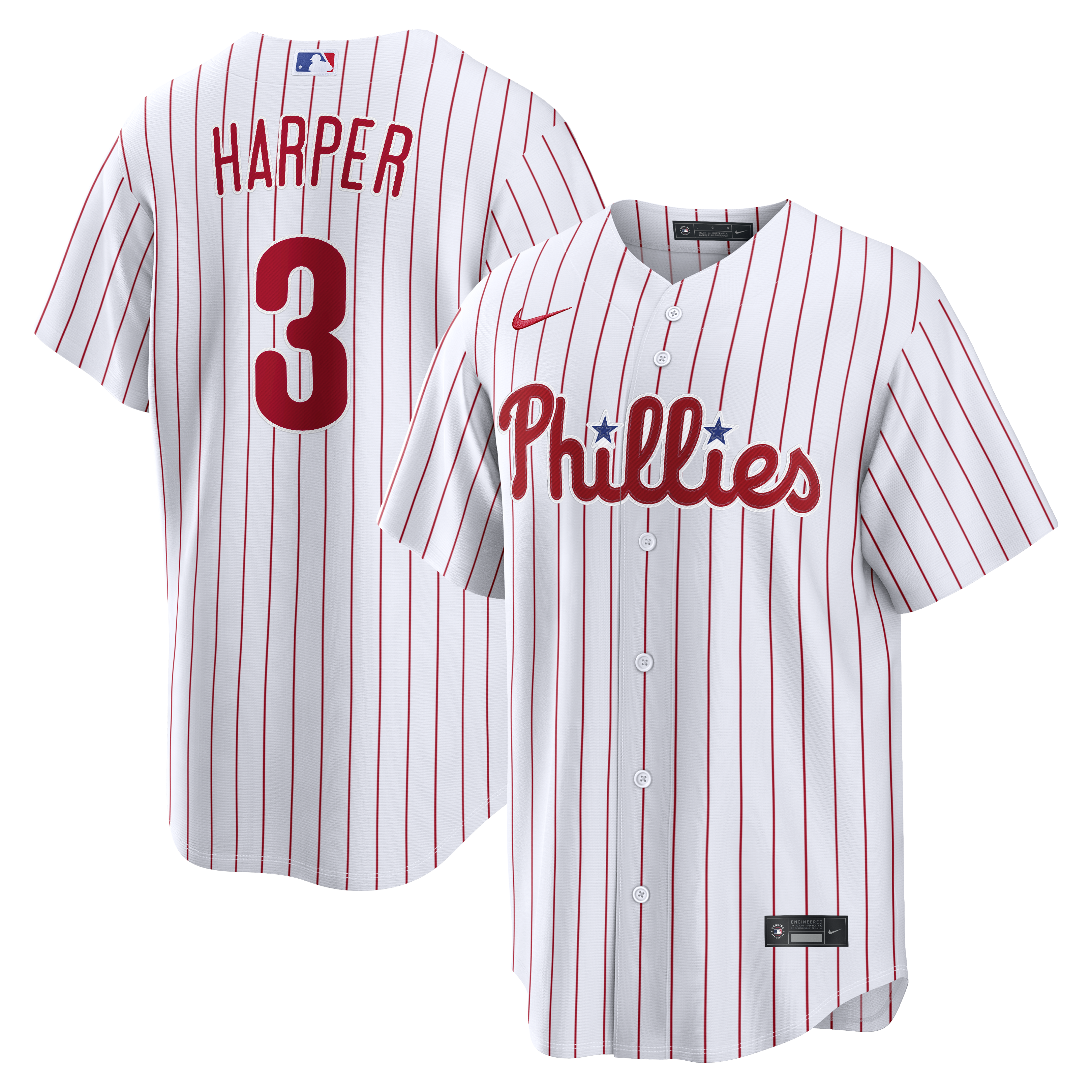 Bryce Harper Philadelphia Phillies Home Jersey