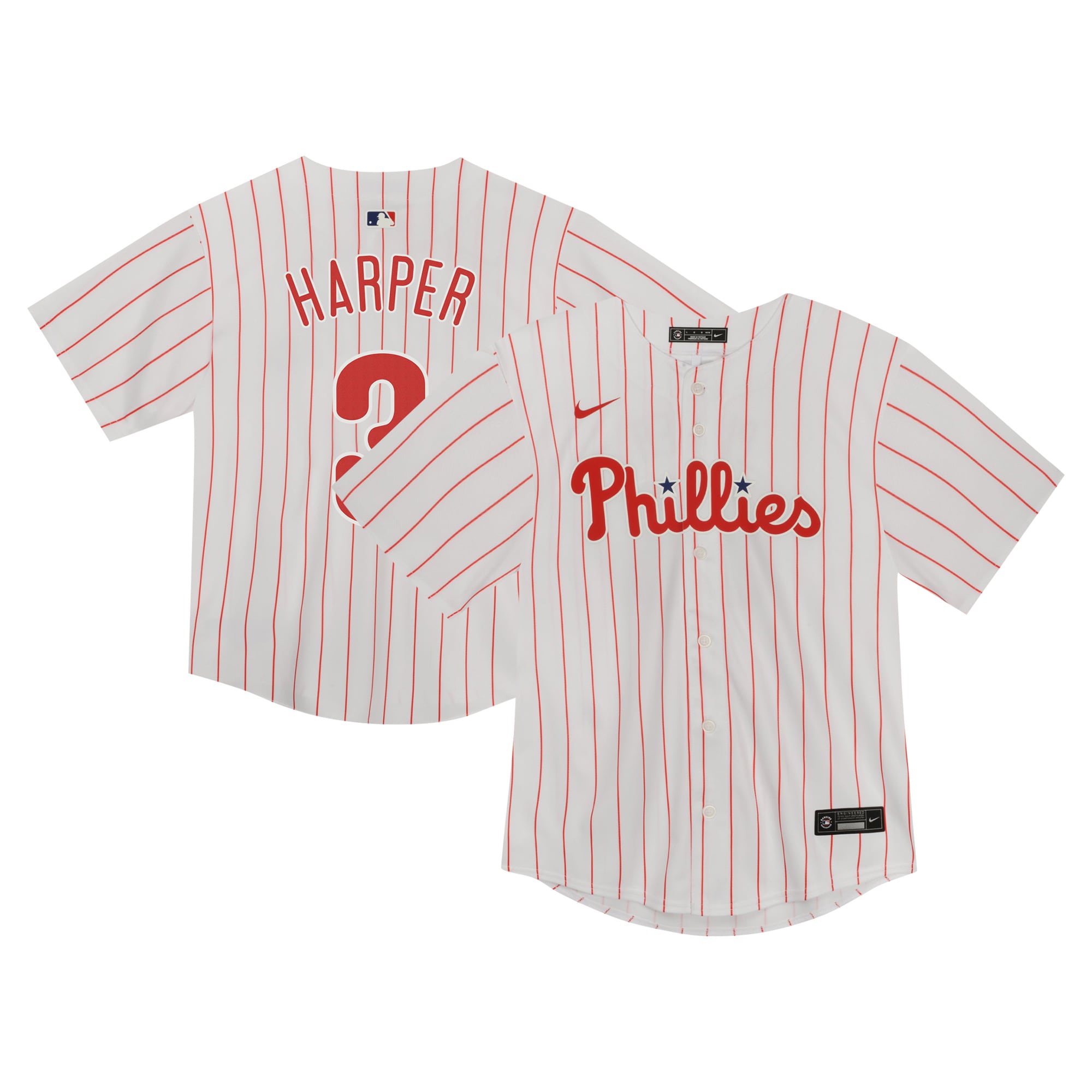 Bryce Harper Philadelphia Phillies Toddler Game Jersey - White