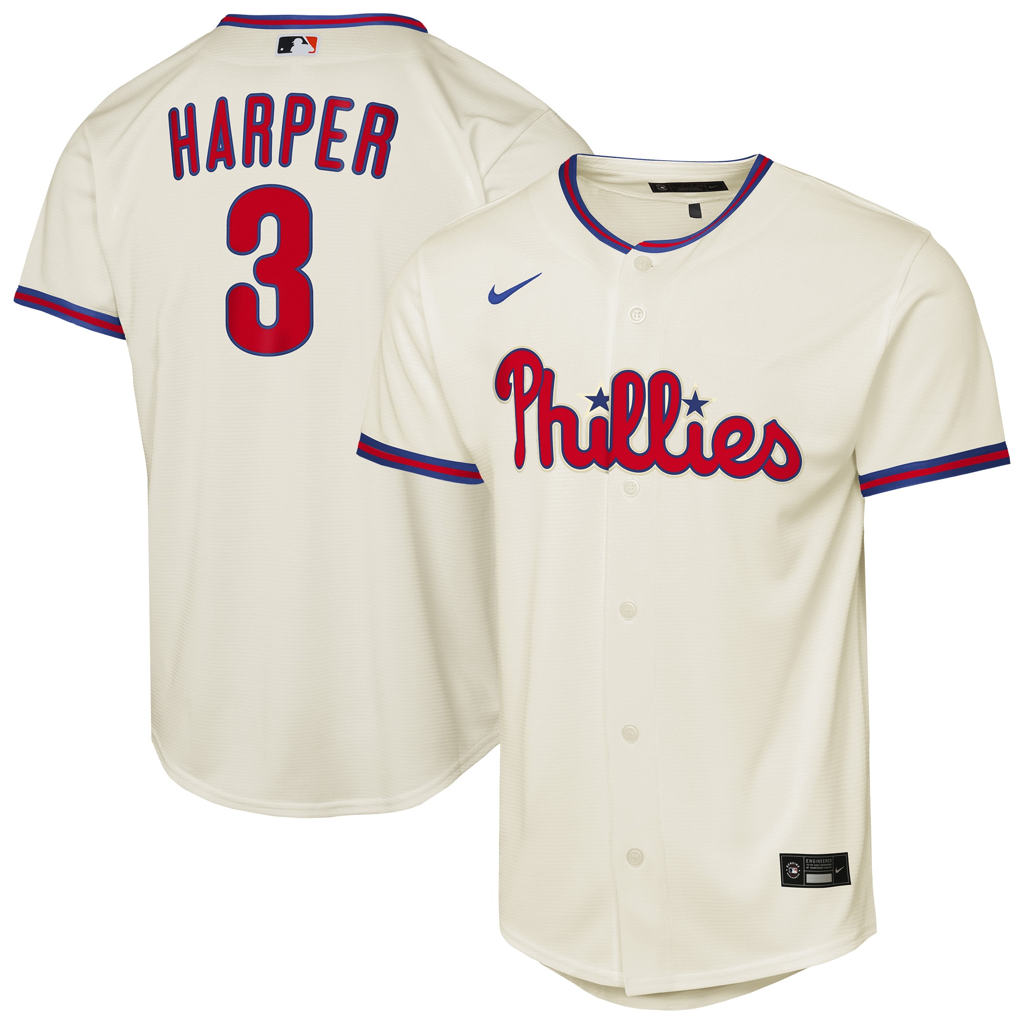 Bryce Harper Philadelphia Phillies Youth Alternate 2 Jersey