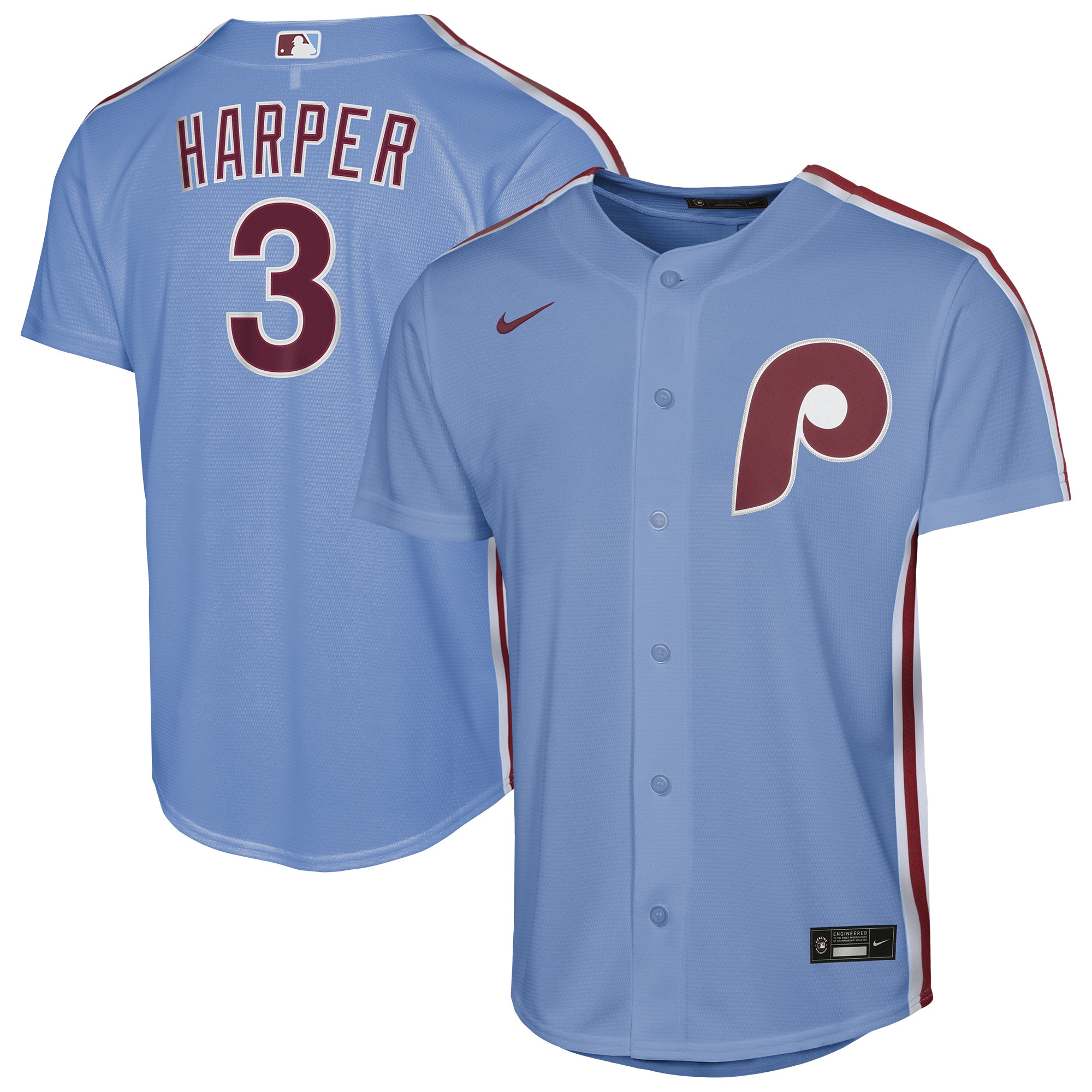 Bryce Harper Philadelphia Phillies Youth Alternate Jersey